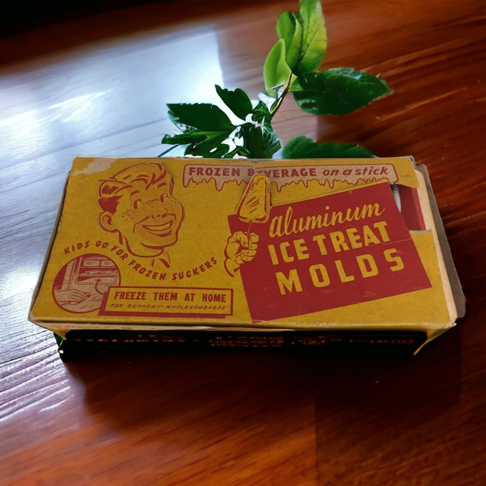 Vintage Aldon Molds Aluminum Ice Treat Molds 