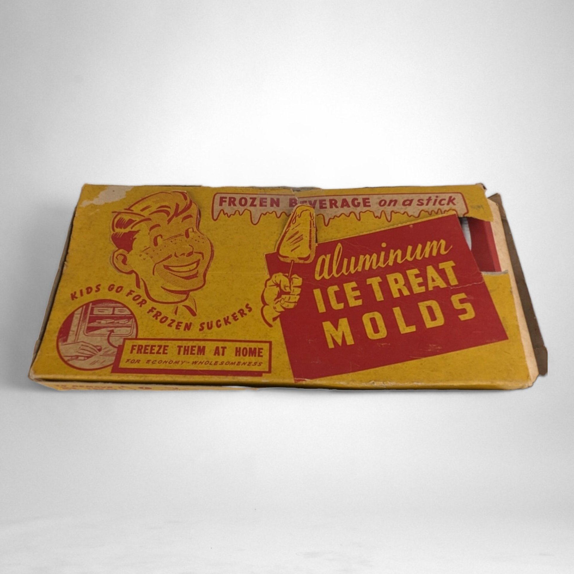 Vintage Aldon Molds Aluminum Ice Treat Molds 