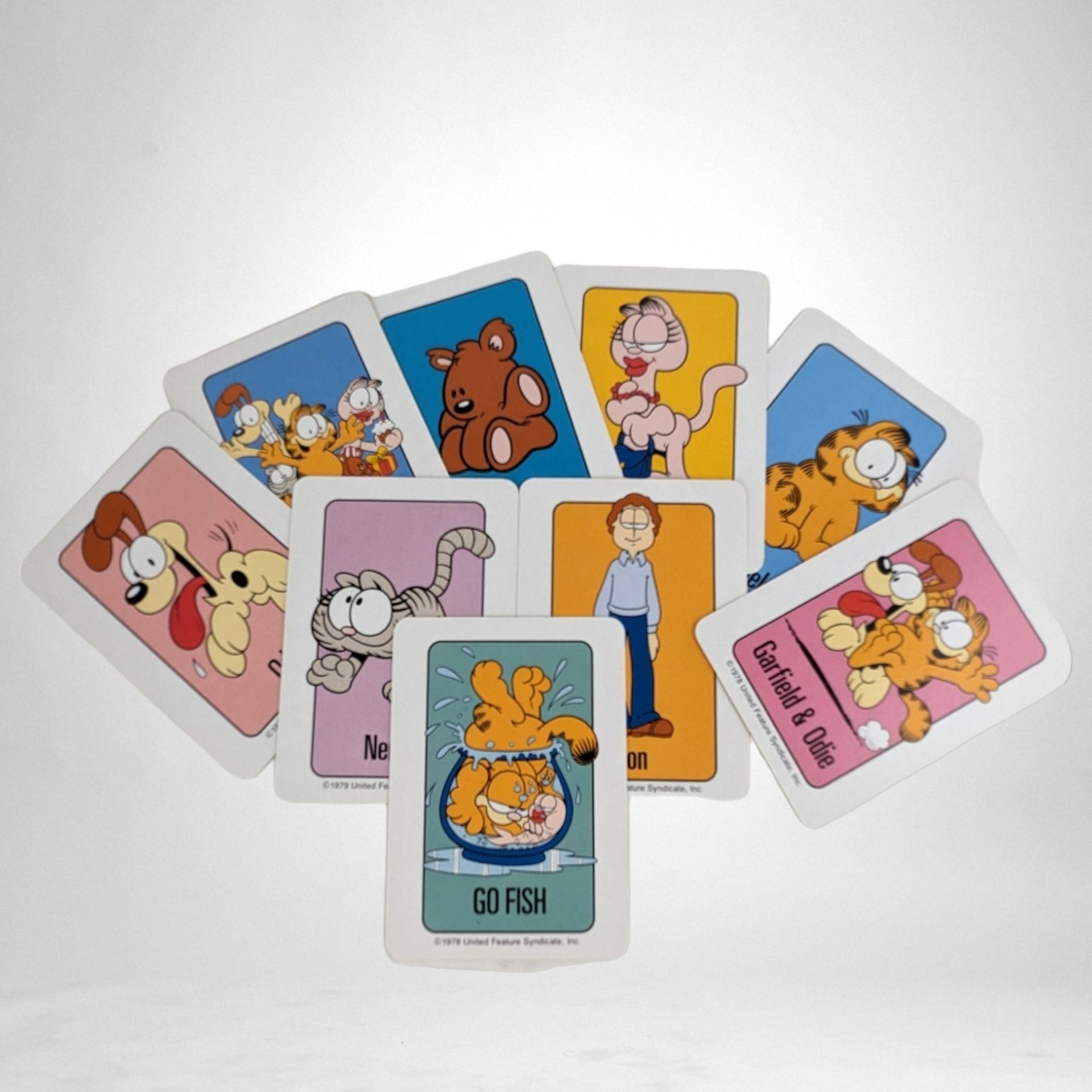 1979 Garfield Go Fish Card Game - Vintage Fun