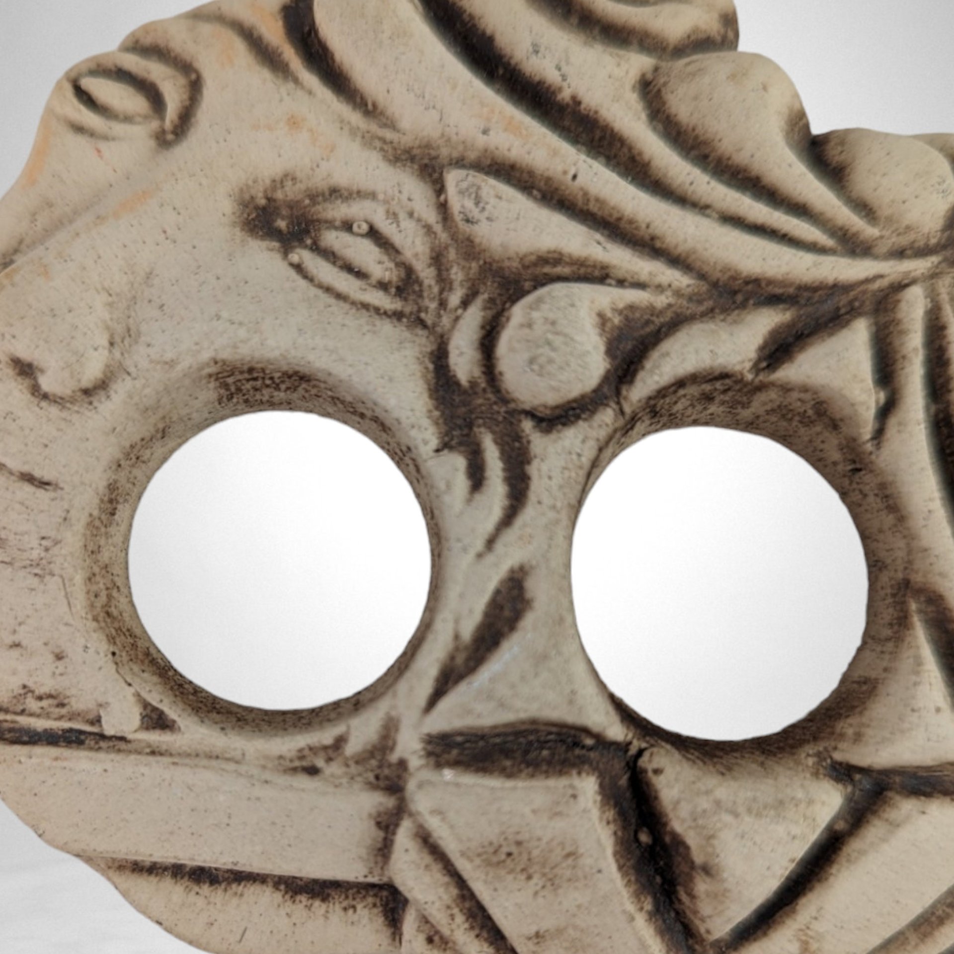 Vintage Ceramic Scarf/Sarong Clasp Buckle