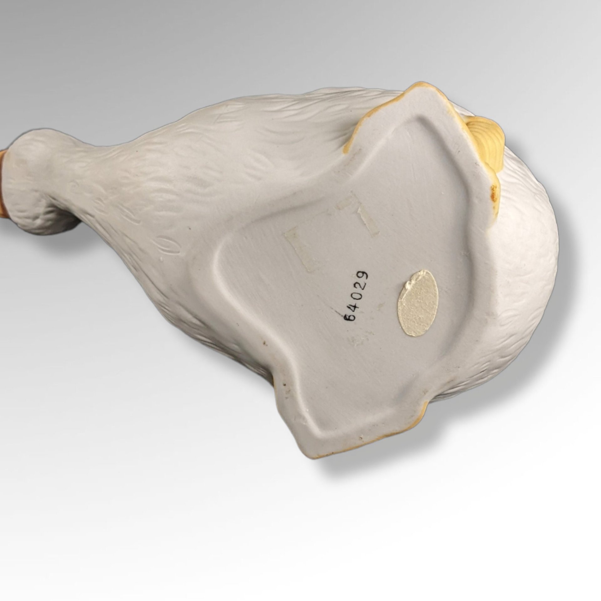 Vintage Porcelain Goose Plant Holder