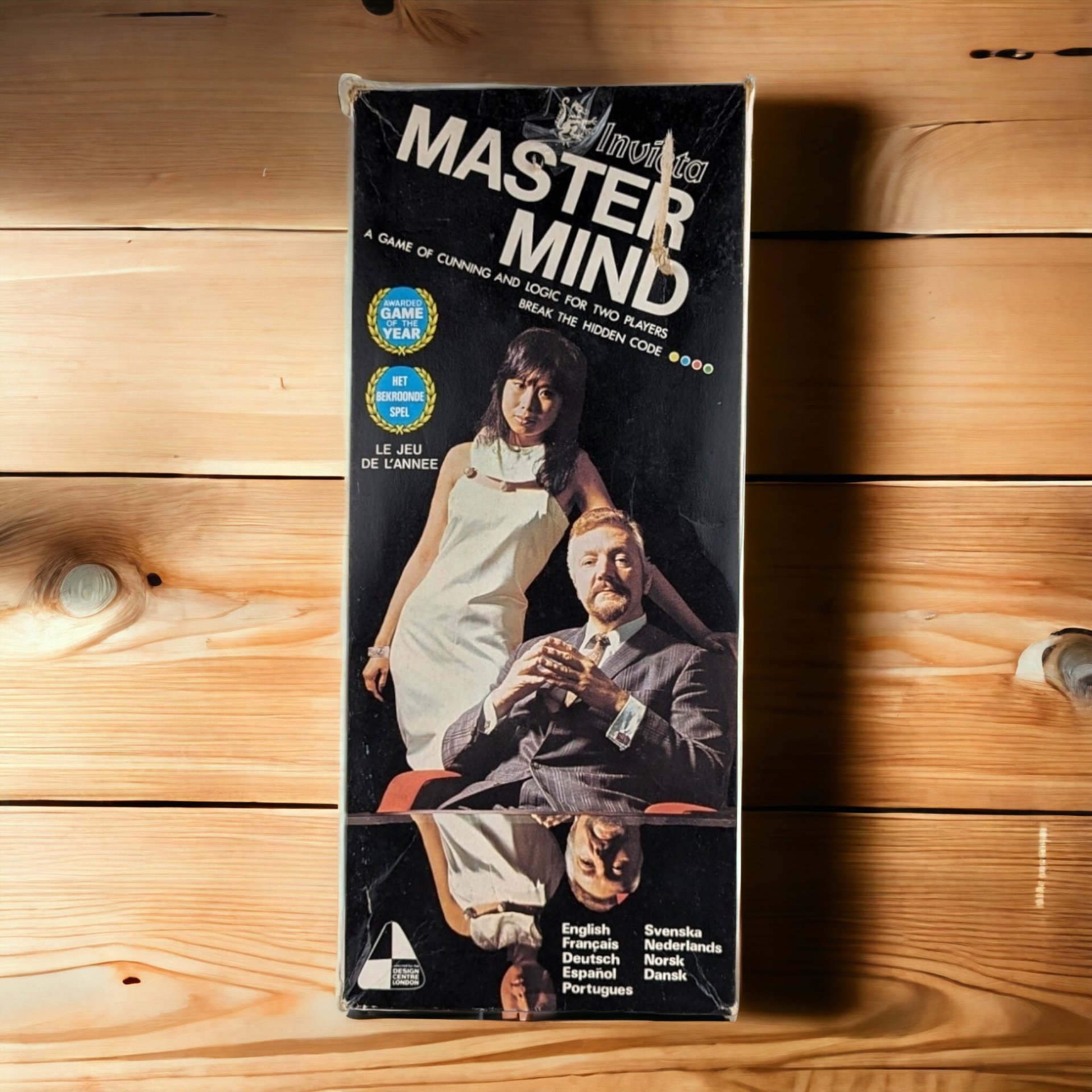 1972 Mastermind Game - Vintage Code-Breaking Classic