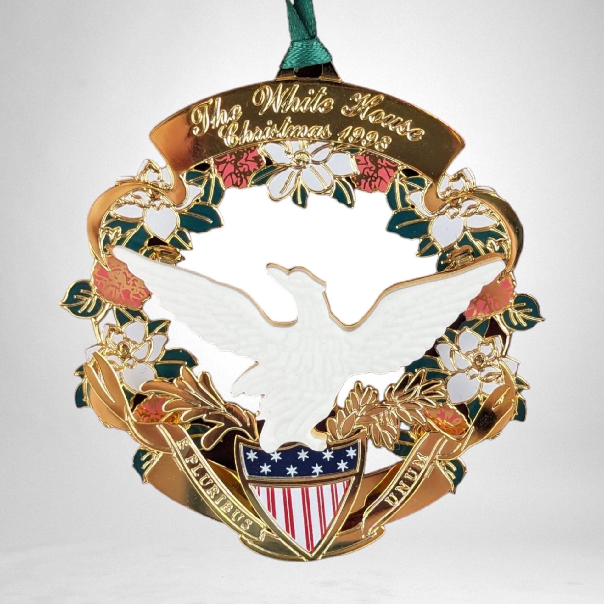1993 White House Historical Association Christmas Ornament - Presidential Elegance