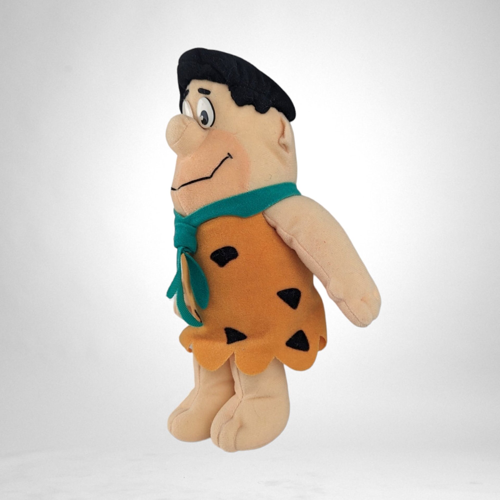 Vintage Fred Flintstone 9-Inch Plush Toy - Bedrock's Beloved Character Collectible