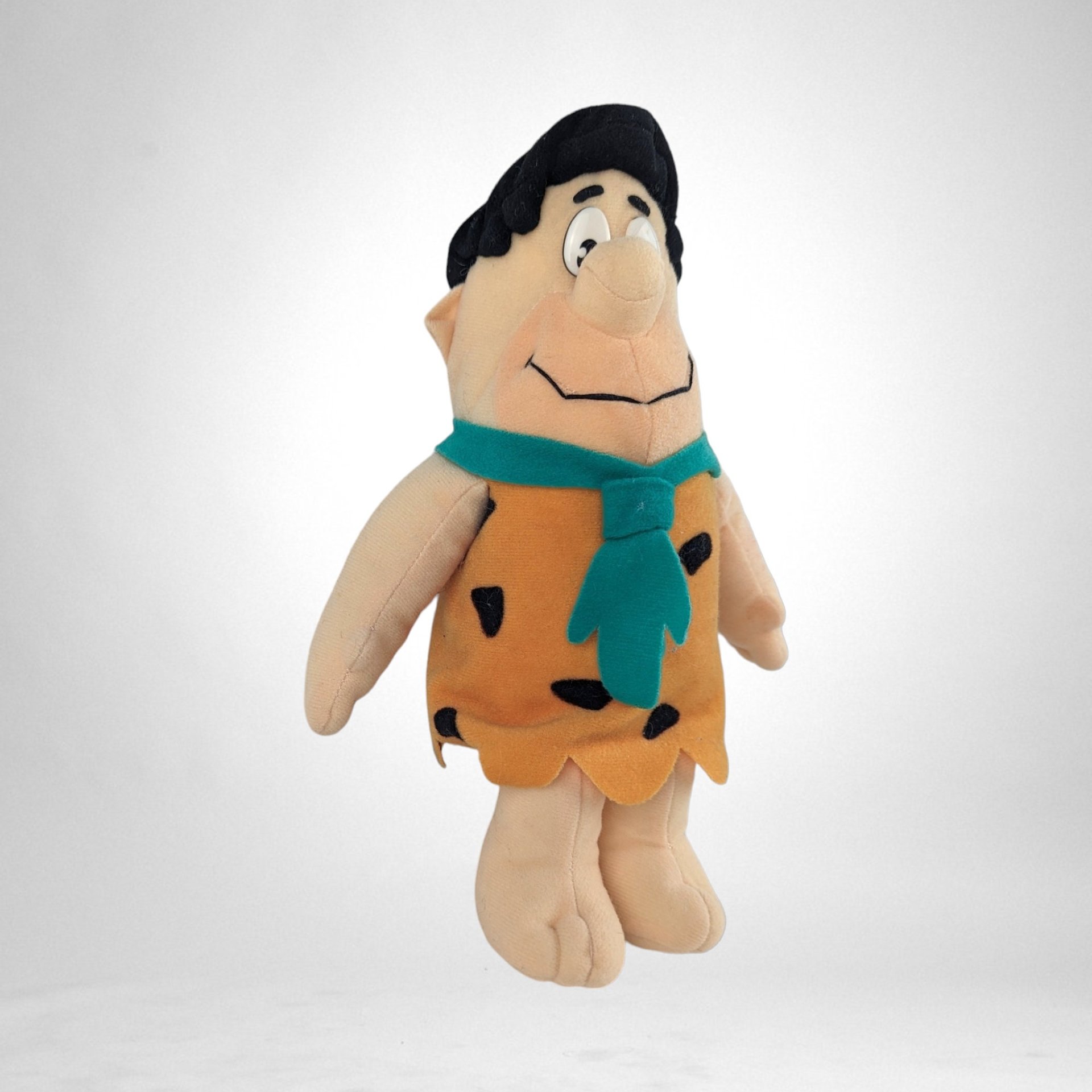 Vintage Fred Flintstone 9-Inch Plush Toy - Bedrock's Beloved Character Collectible