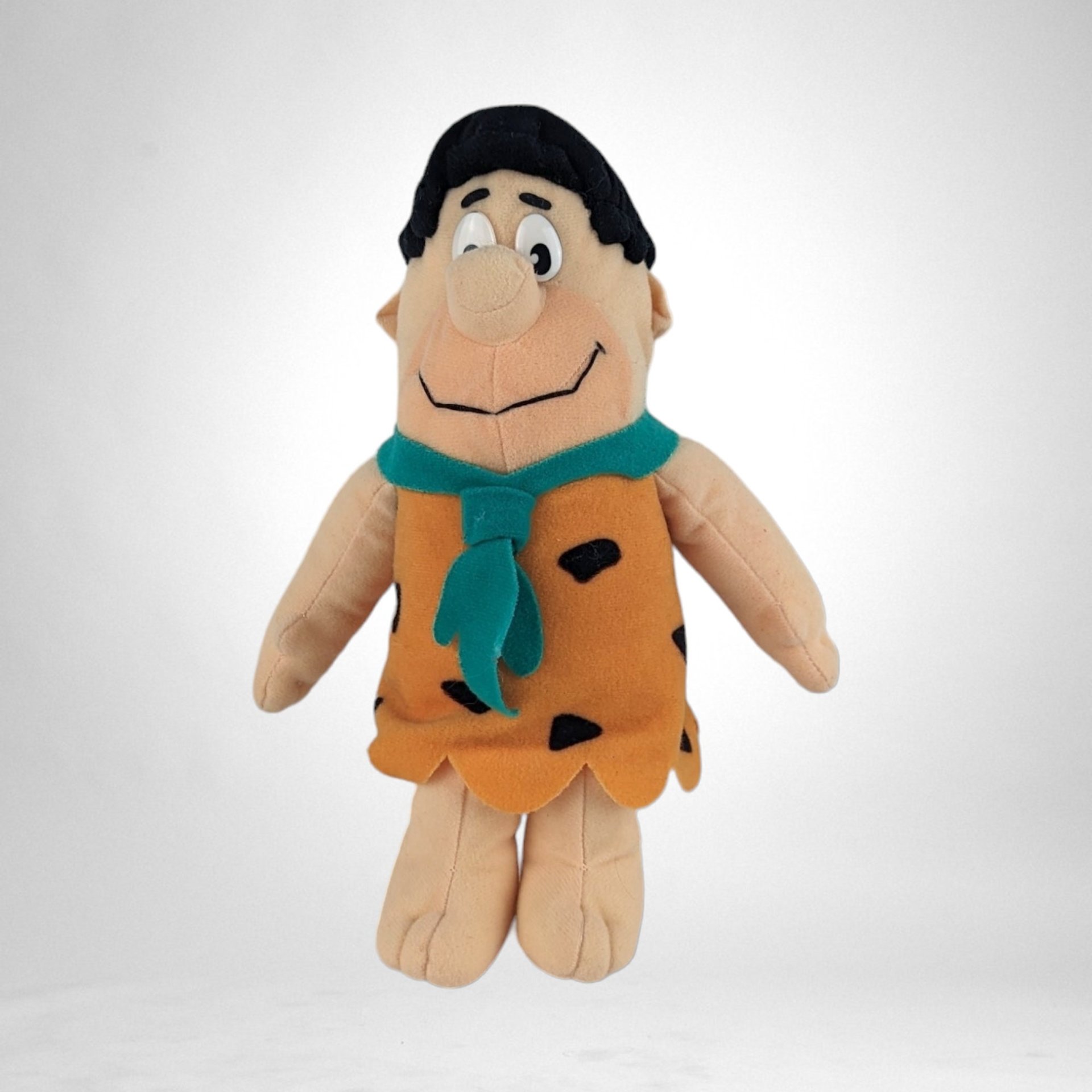 Vintage Fred Flintstone 9-Inch Plush Toy - Bedrock's Beloved Character Collectible