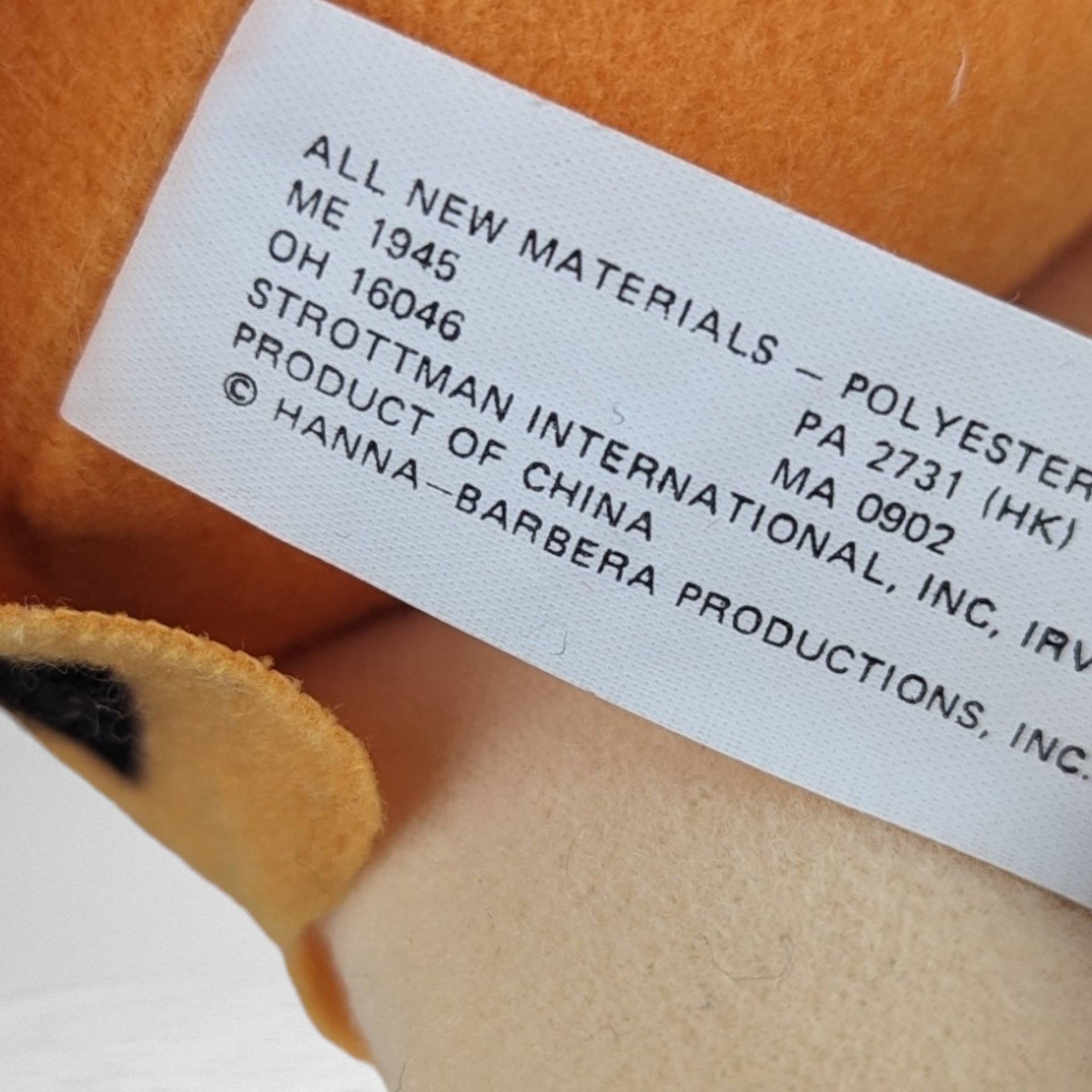 Vintage Fred Flintstone 9-Inch Plush Toy - Bedrock's Beloved Character Collectible