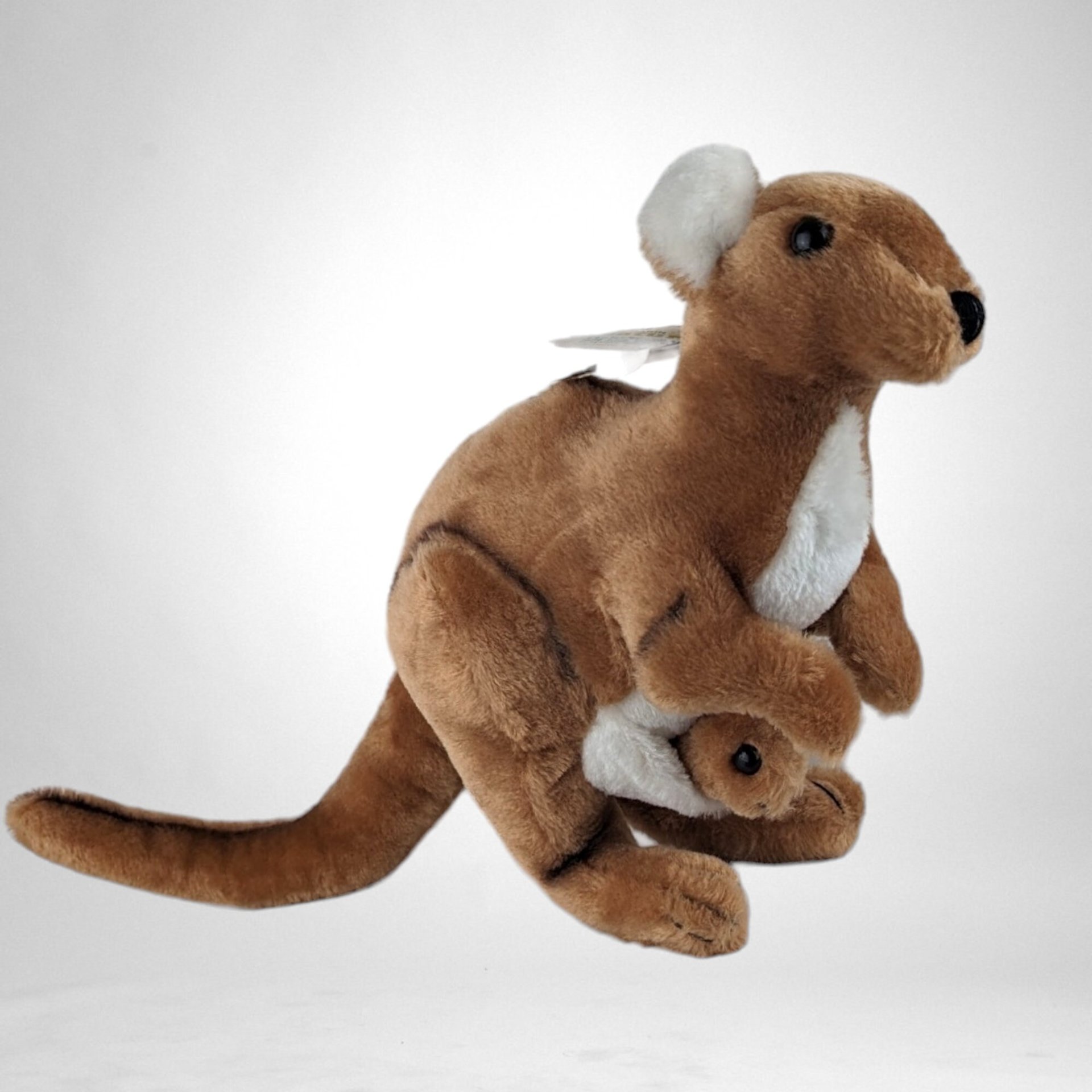 1975 Dakin Kangaroo and Joey Plush Toy