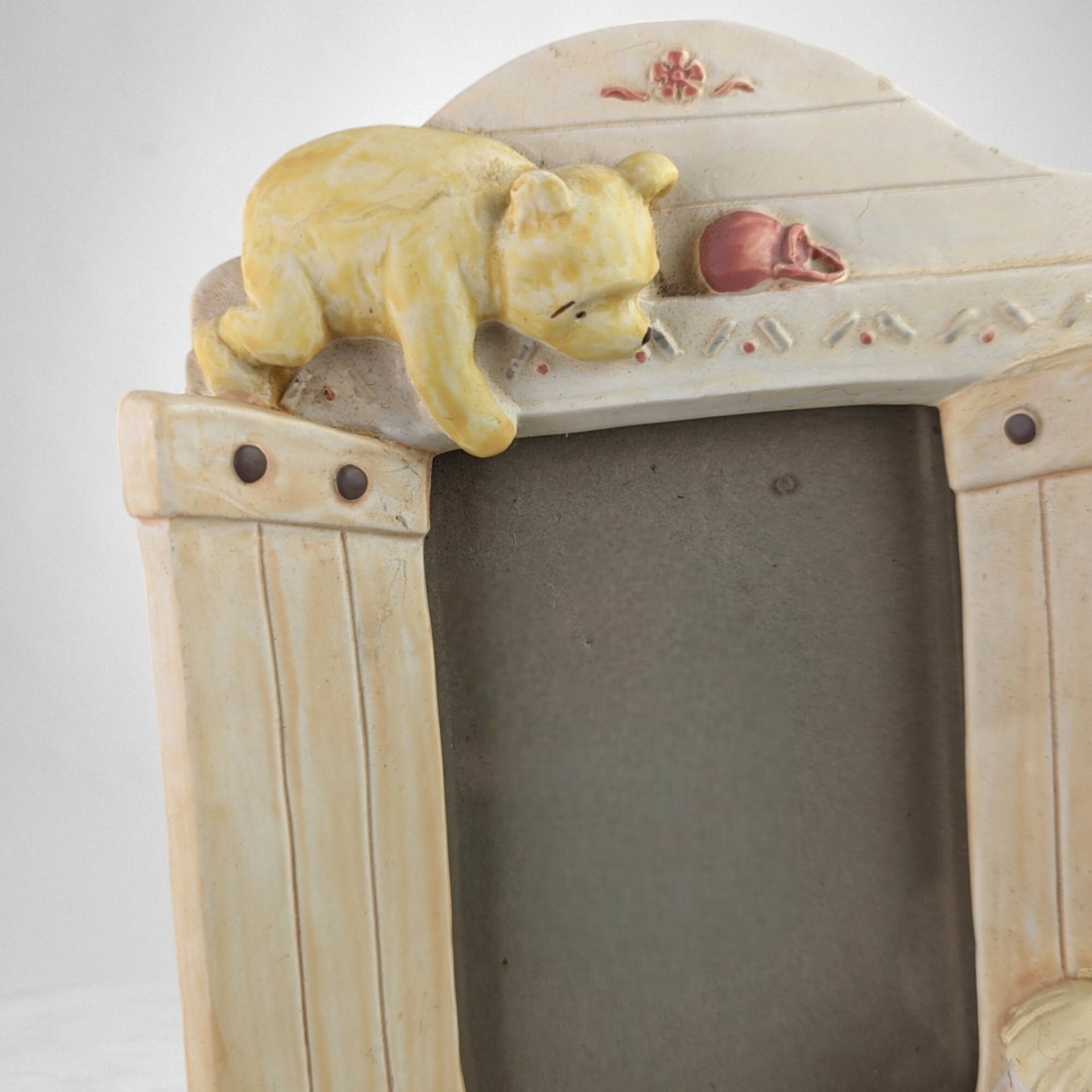 Vintage Charpente Winnie the Pooh and Christopher Robin Picture Fram