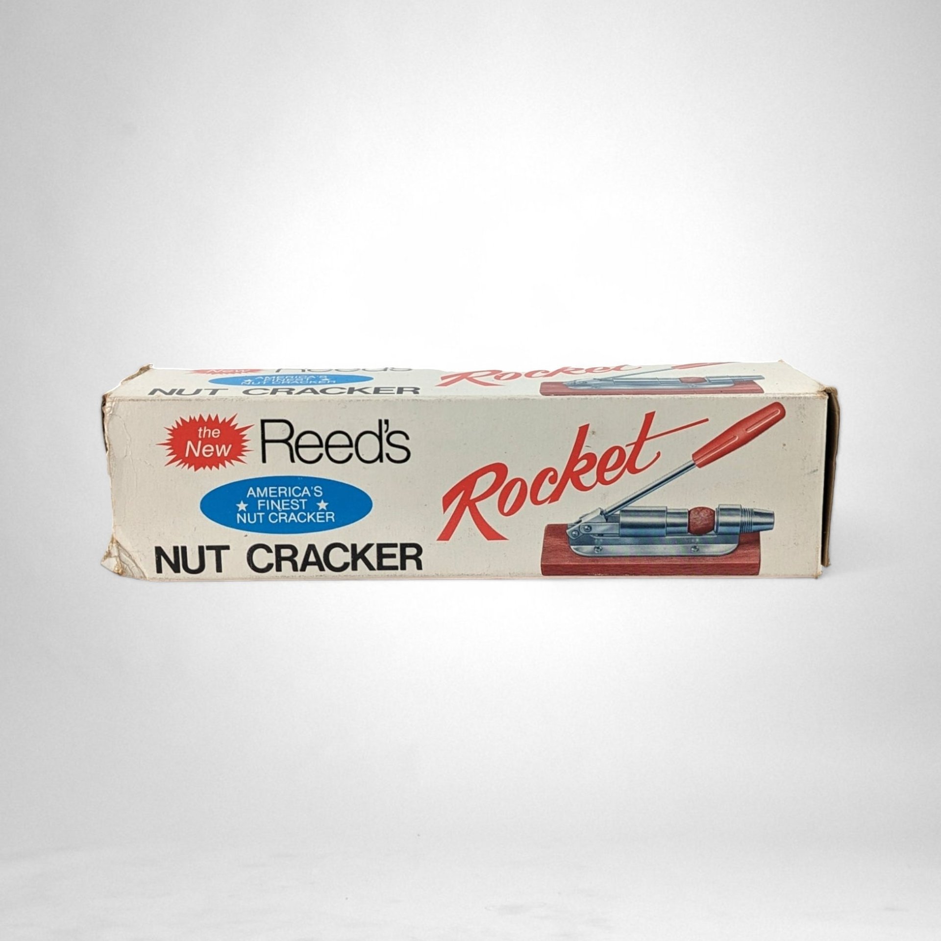 Reed's Rocket Nutcracker: Timeless Elegance Meets Effortless Nut Cracking in Vintage Style