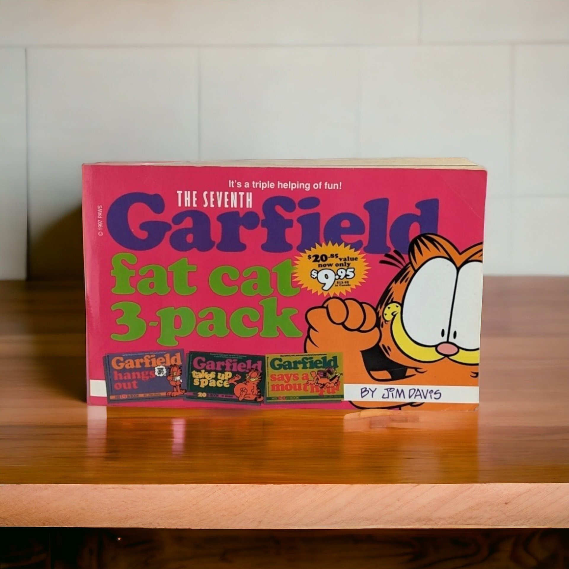 Garfield Collection: The Seventh Fat Cat 3 Pack Book by Jim Davis