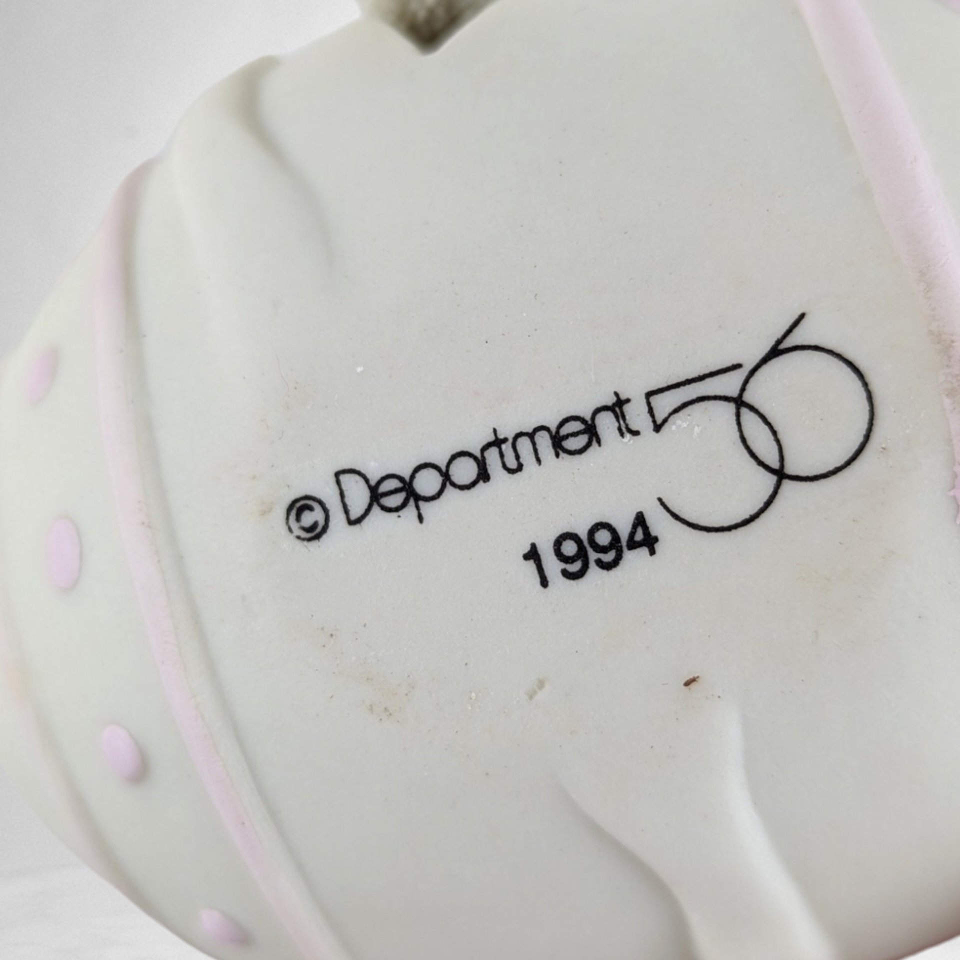 Charming Delight: 1994 Dept. 56 Snowbunnies 'Surprise It's Me' Figurine