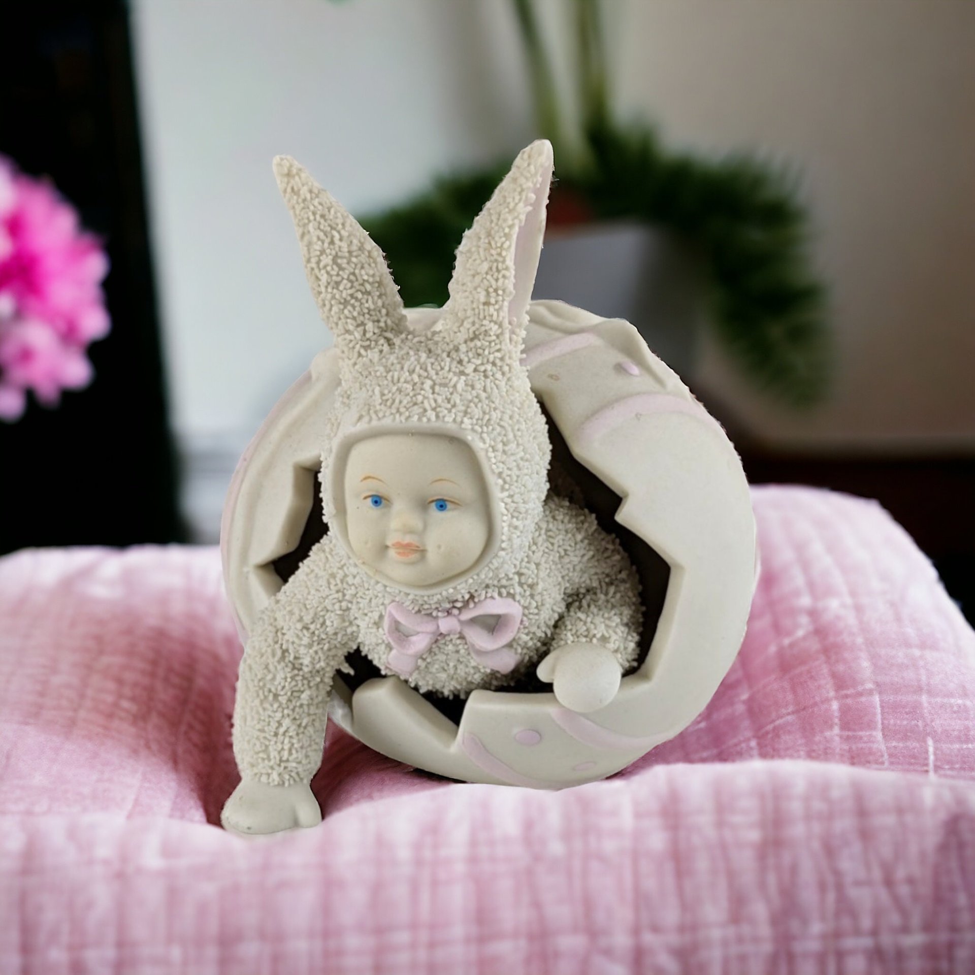 Charming Delight: 1994 Dept. 56 Snowbunnies 'Surprise It's Me' Figurine