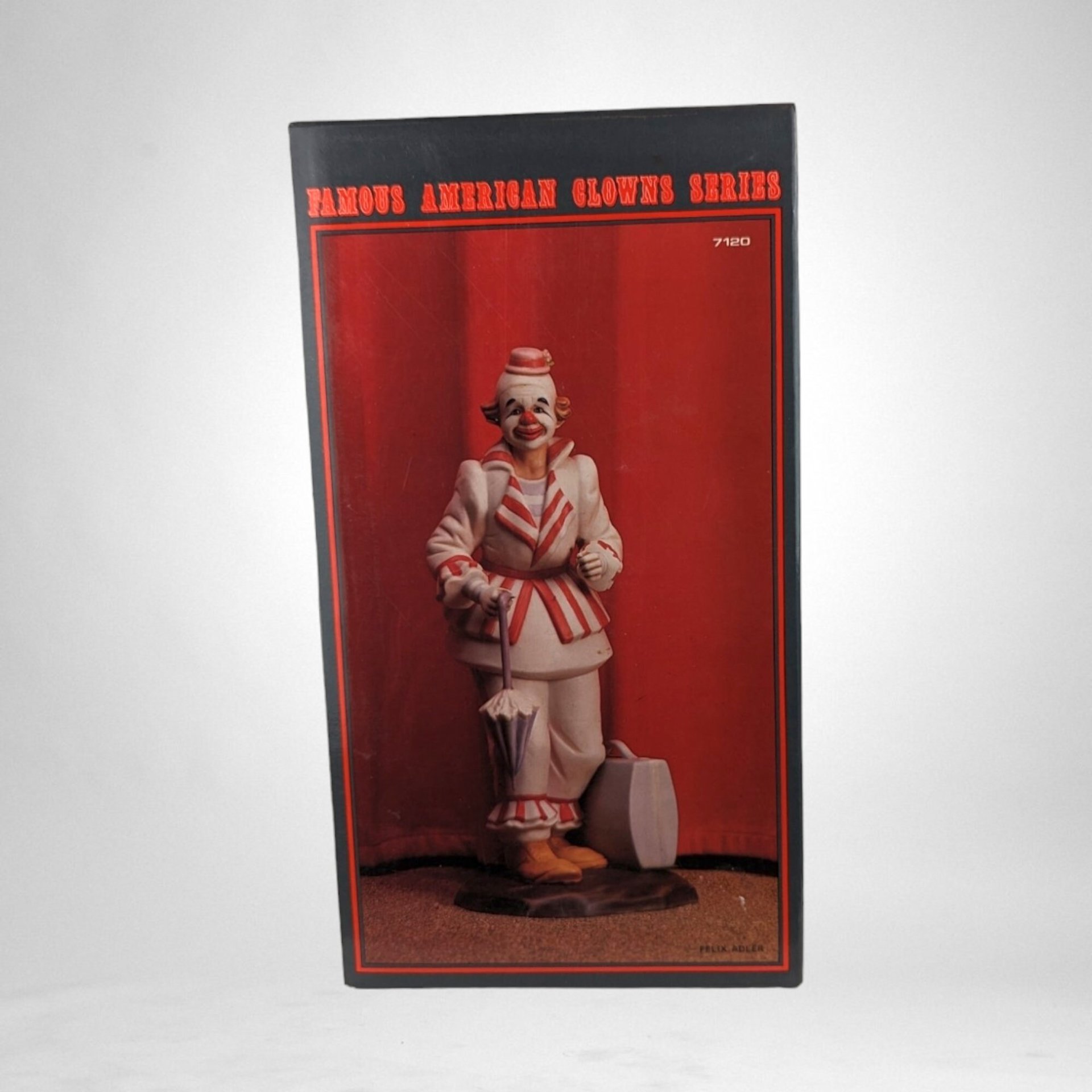 Vintage 1985 Circus World Felix Adler Collectible Clown Figure – Timeless Charm and Nostalgia in Every Detail!