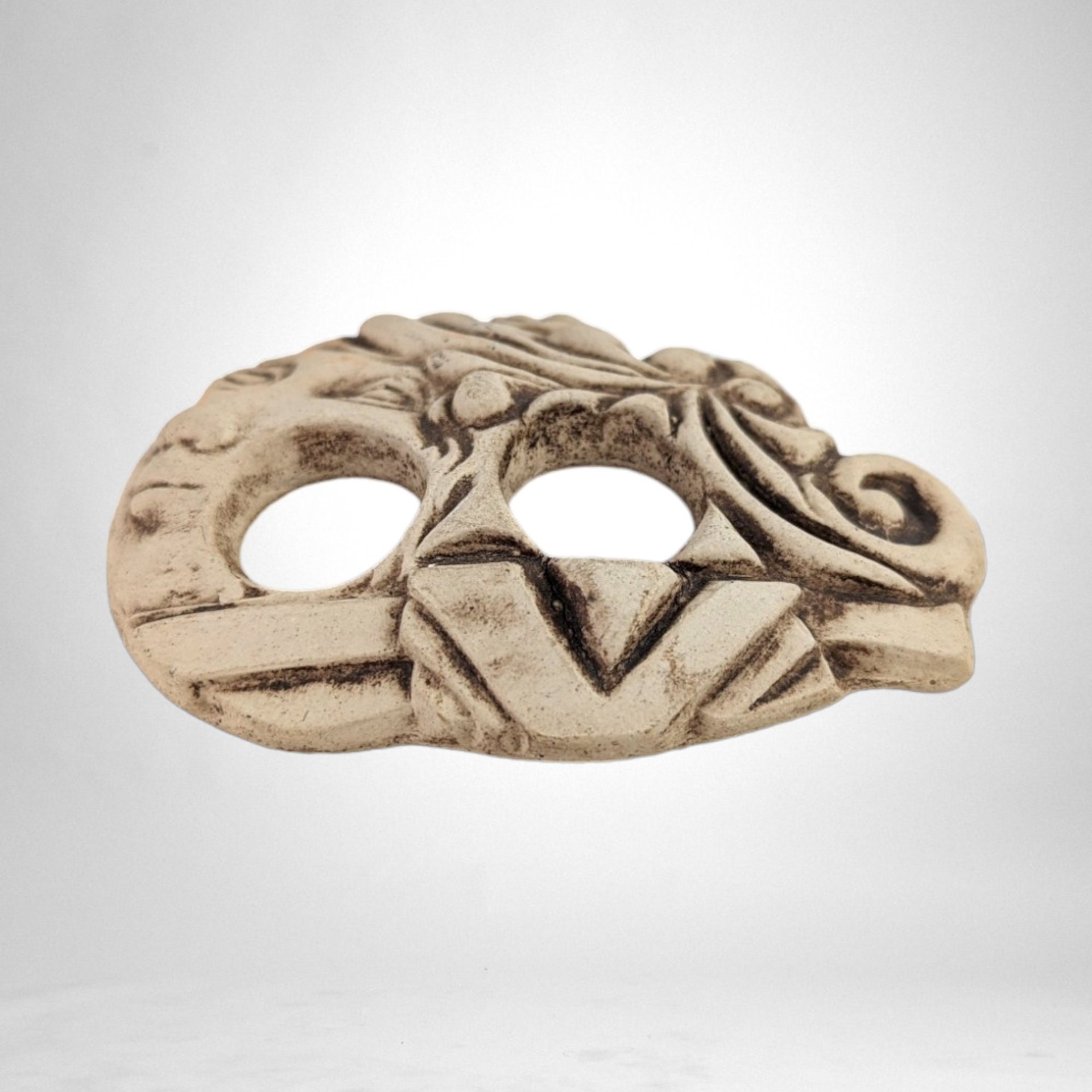 Vintage Ceramic Scarf/Sarong Clasp Buckle