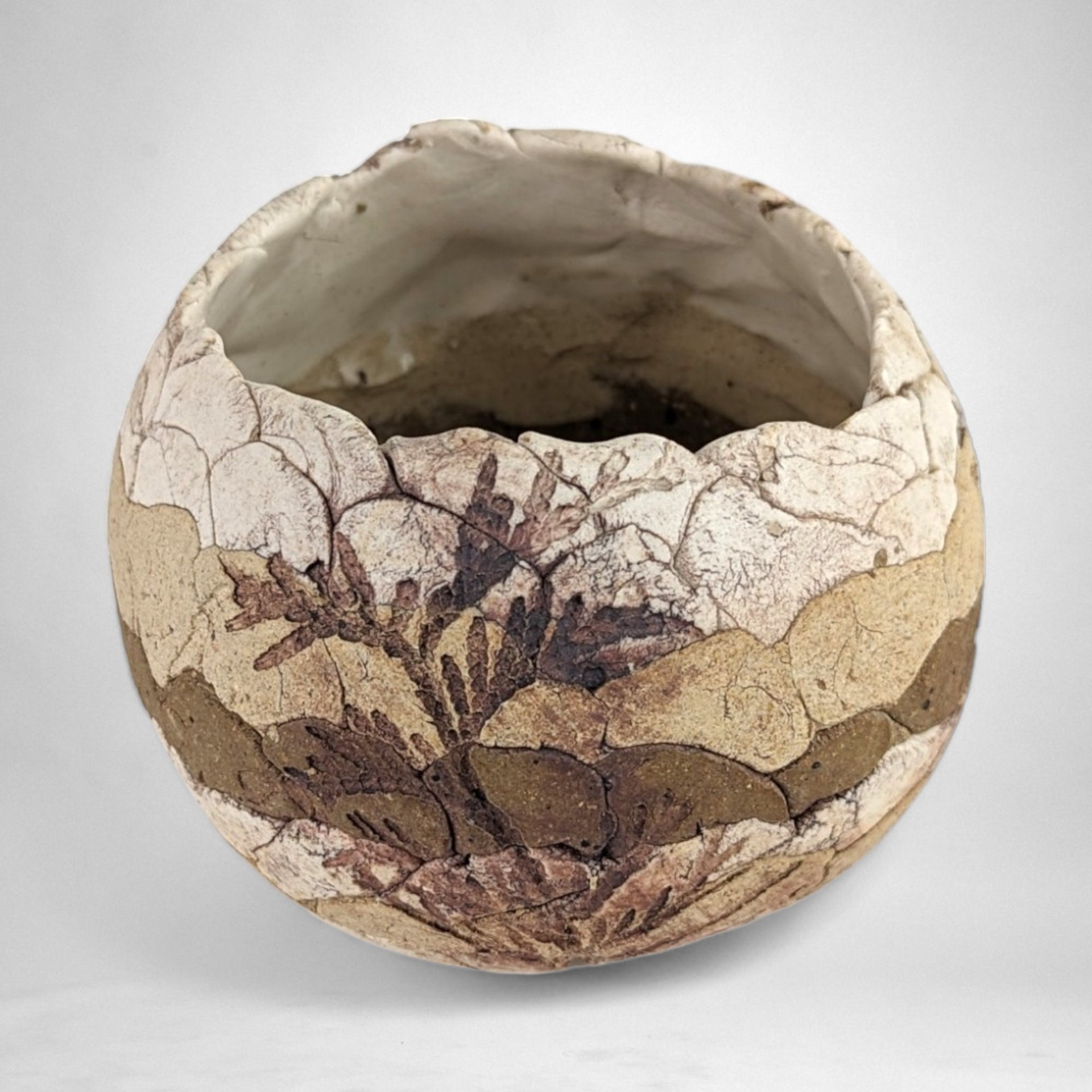 Handmade Candle Holder | Rustic Pottery | Unique Home Decor | 3" Tall x 4" Wide | Vintage