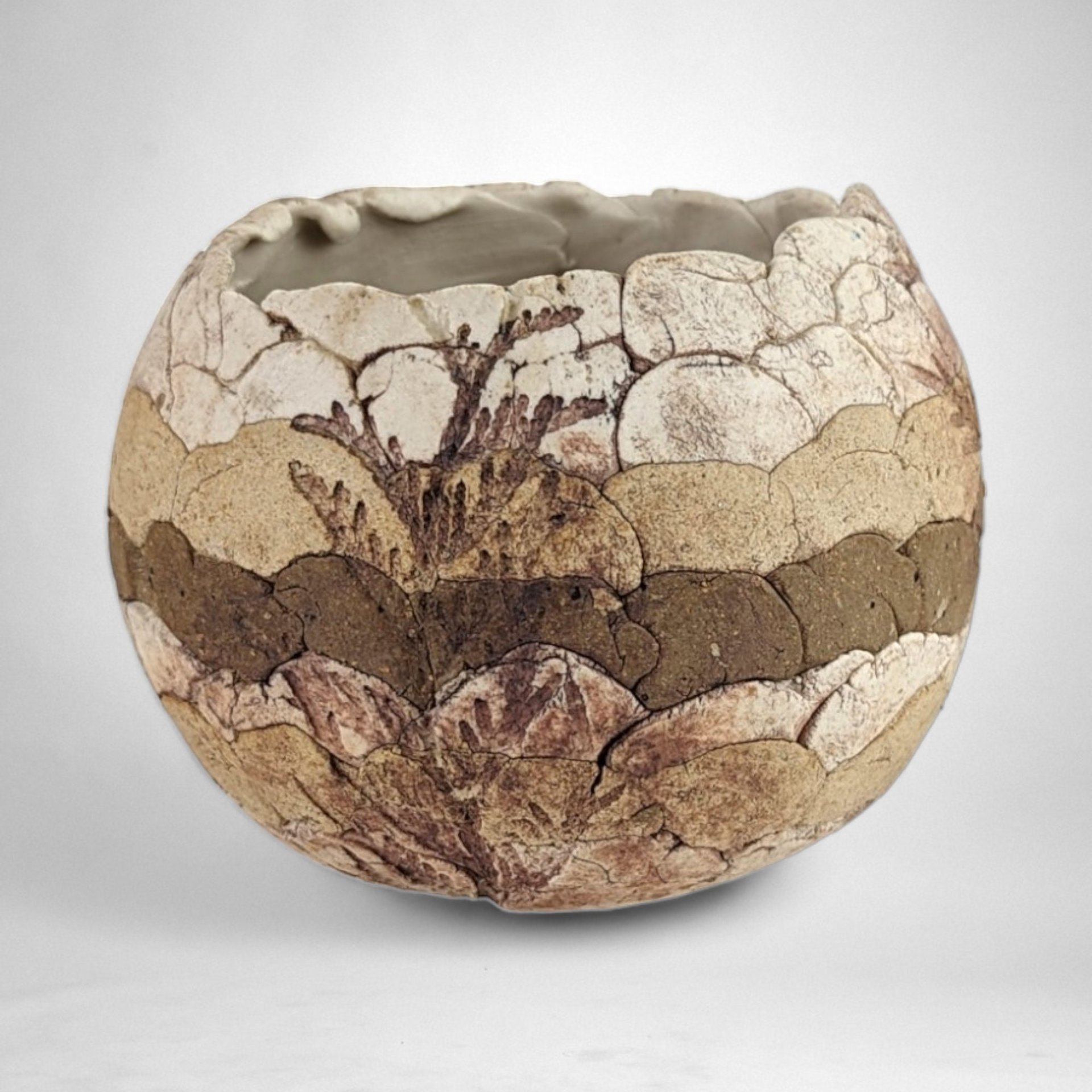 Handmade Candle Holder | Rustic Pottery | Unique Home Decor | 3" Tall x 4" Wide | Vintage