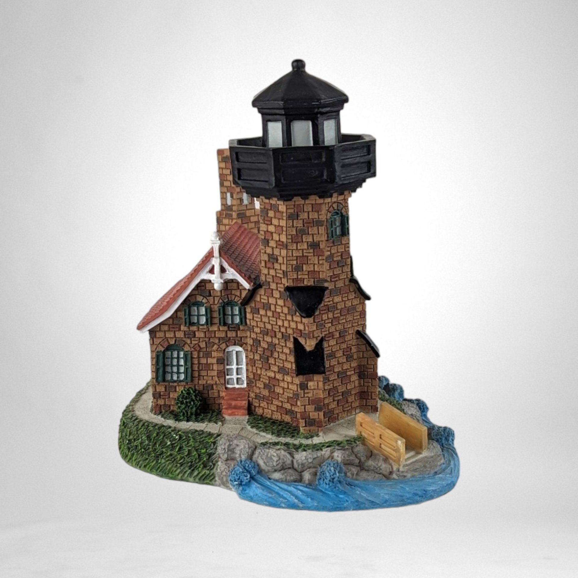 Vintage Scaasis Lighthouse Village Collectible Piece - Coastal Nostalgia