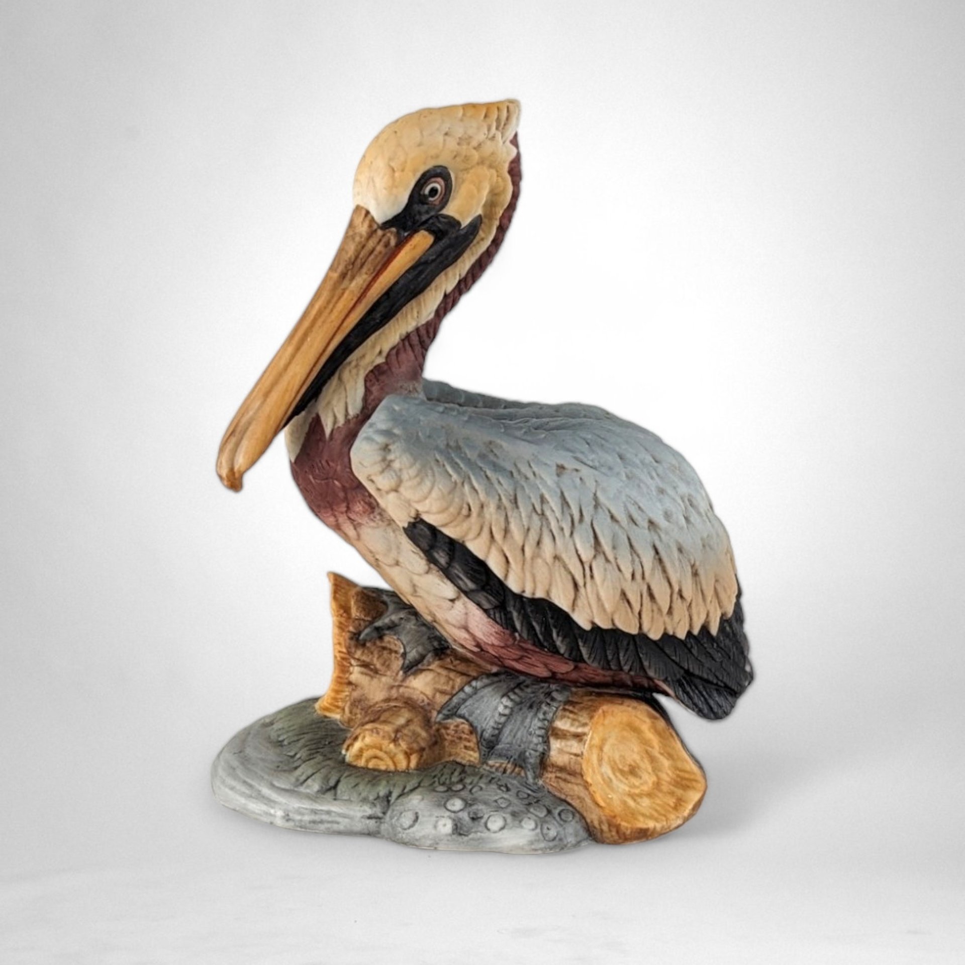 Vintage Lefton Pelican Figurine 07217 - Coastal Elegance