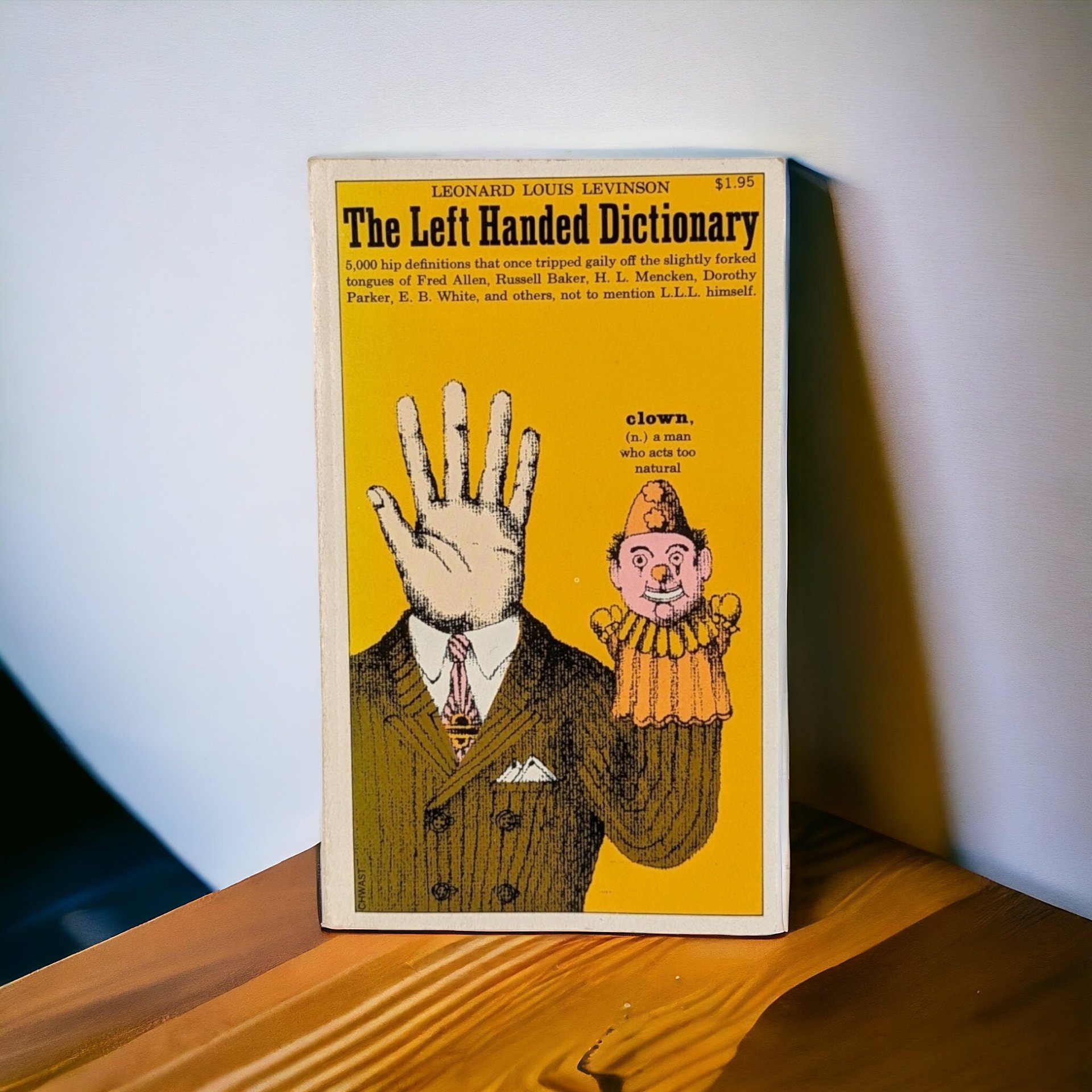 1978 The Left Handed Dictionary, Leonard Louis Levinson