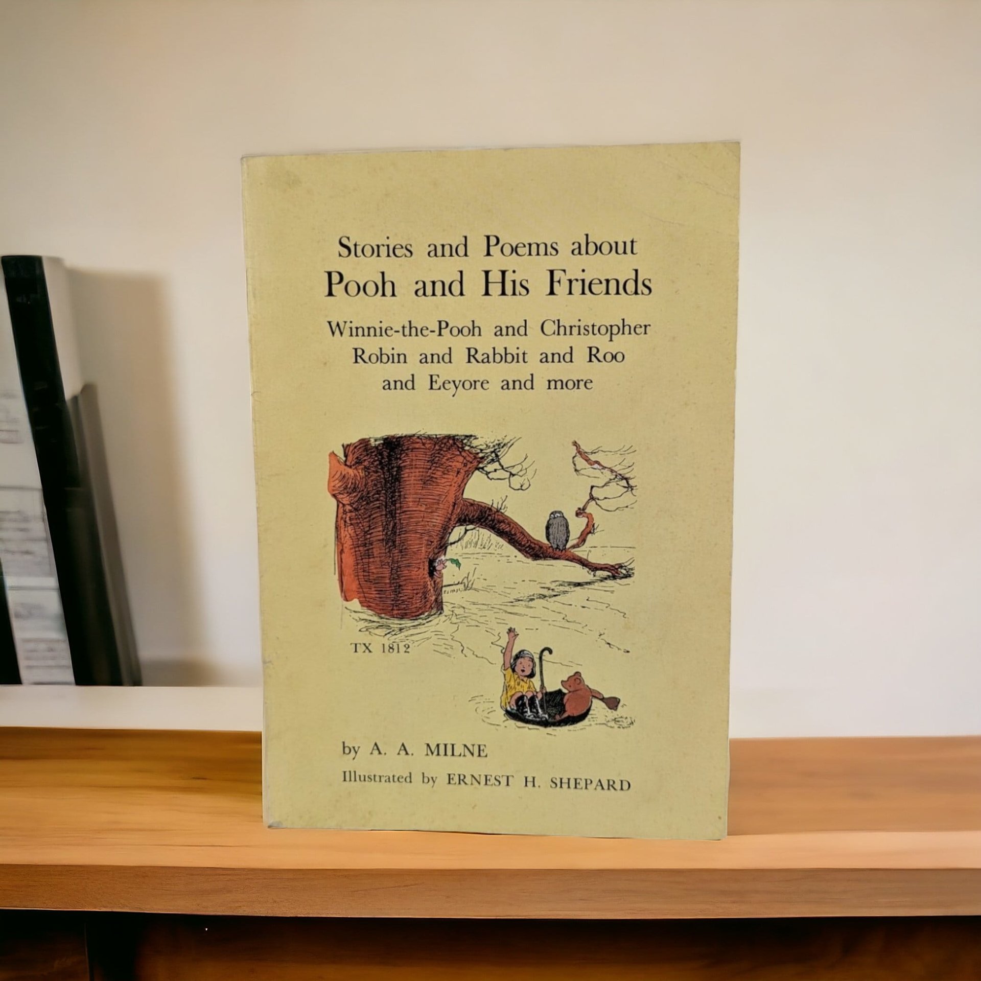 1971 1st Printing Stories and Poems About Pooh and His Friends by A.A. Milne