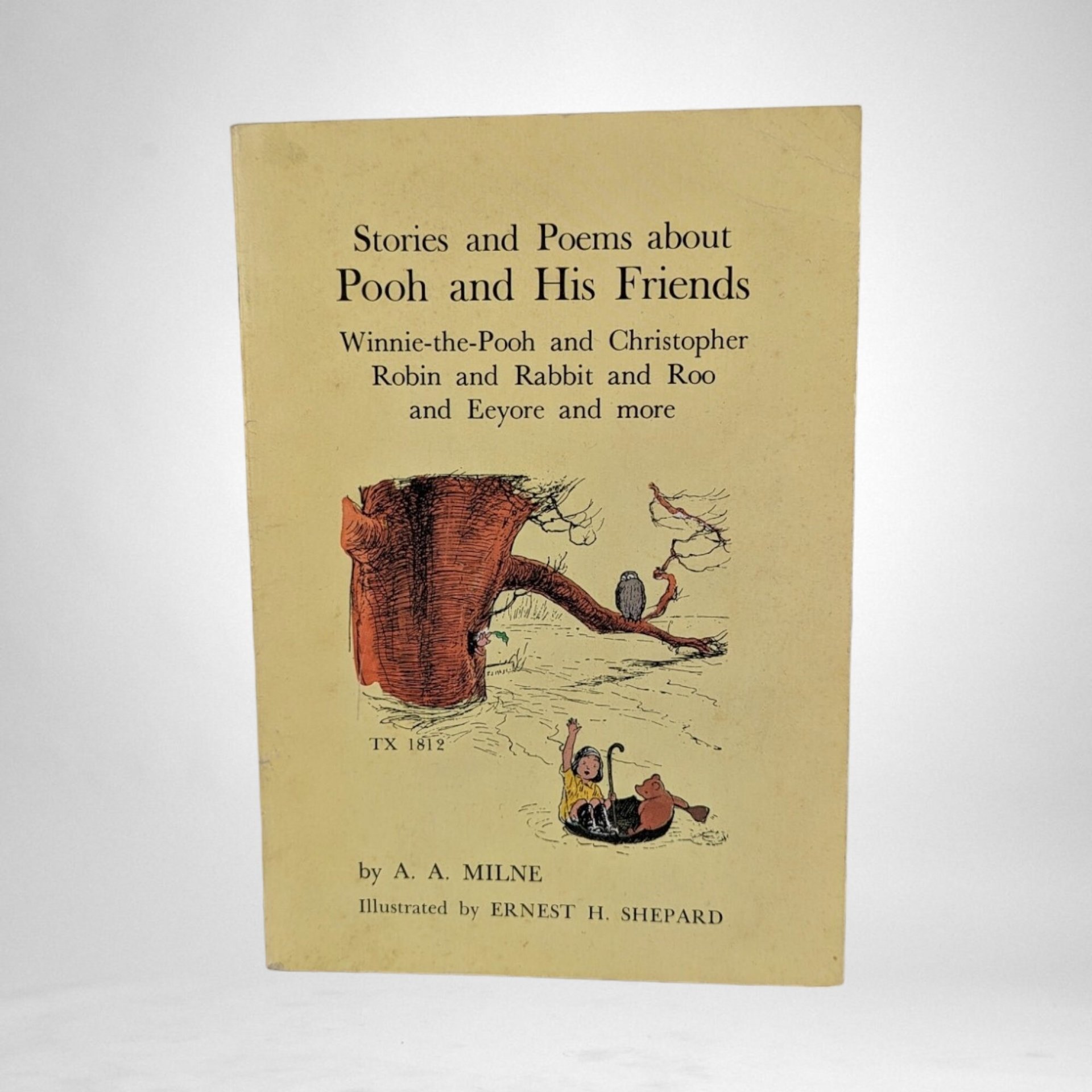 1971 1st Printing Stories and Poems About Pooh and His Friends by A.A. Milne