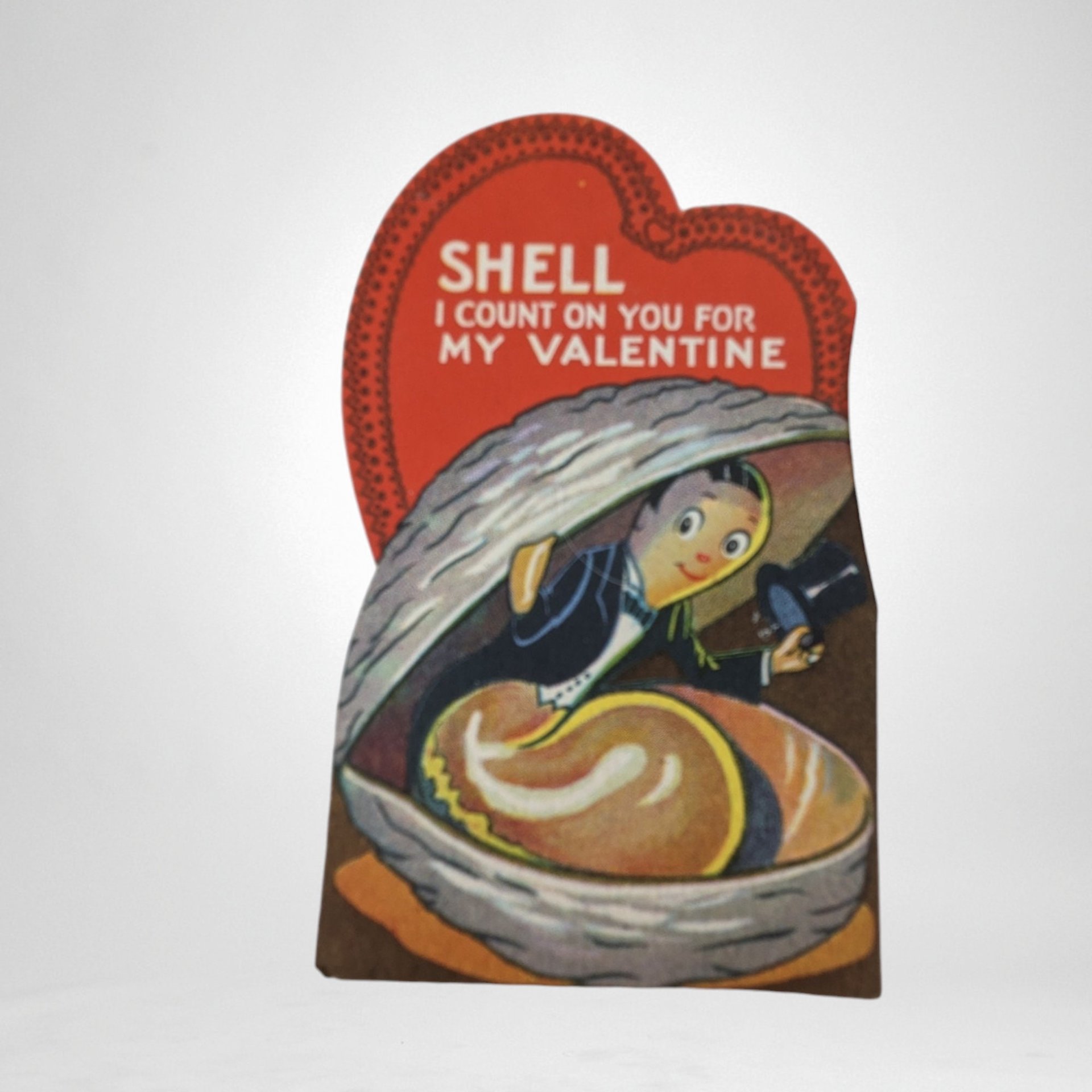 Vintage Love Stories Told on 6 Used Valentine's Day Cards