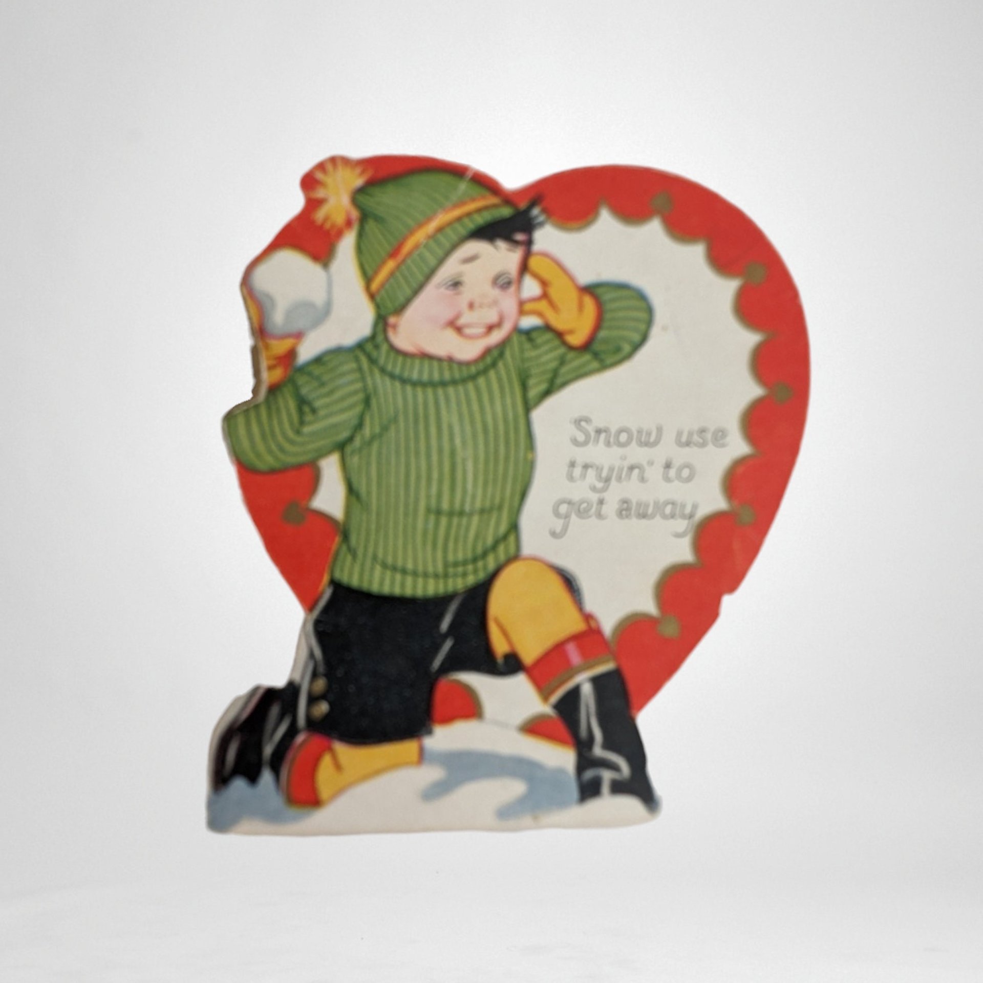Vintage Love Stories Told on 6 Used Valentine's Day Cards