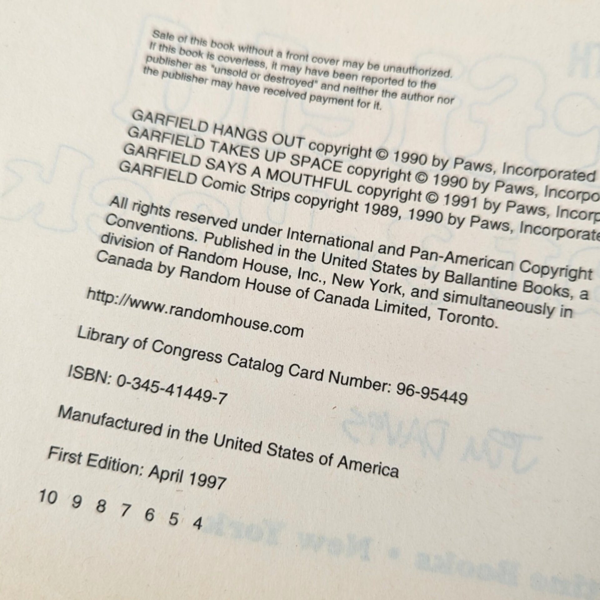 Garfield Collection: The Seventh Fat Cat 3 Pack Book by Jim Davis