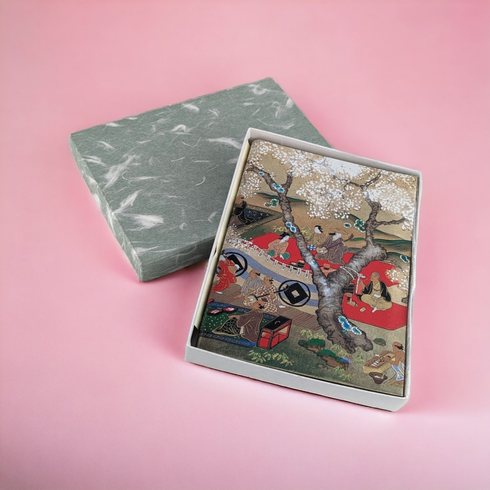 Timeless Elegance: Vintage Japanese Art Inspired Address Book