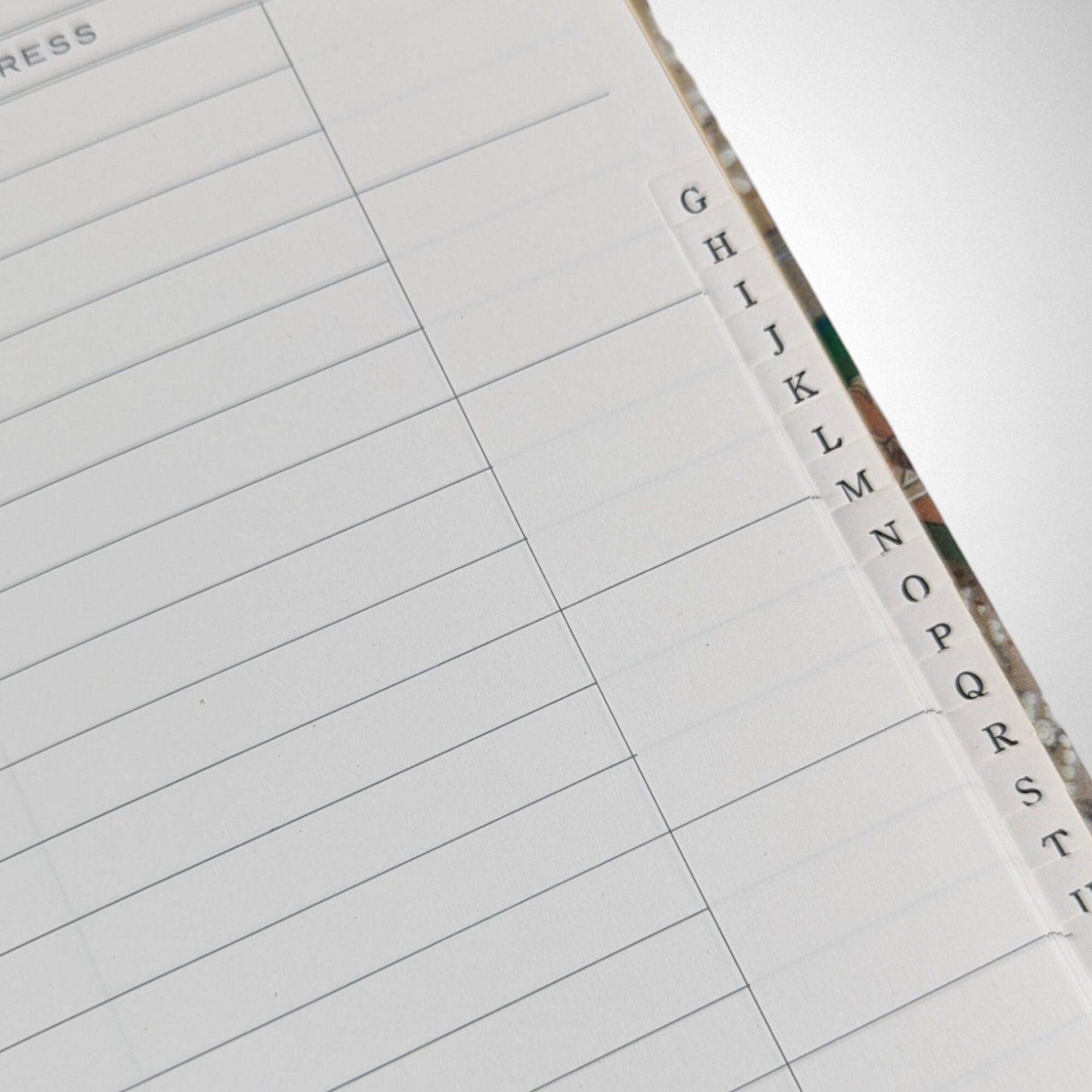 Timeless Elegance: Vintage Japanese Art Inspired Address Book