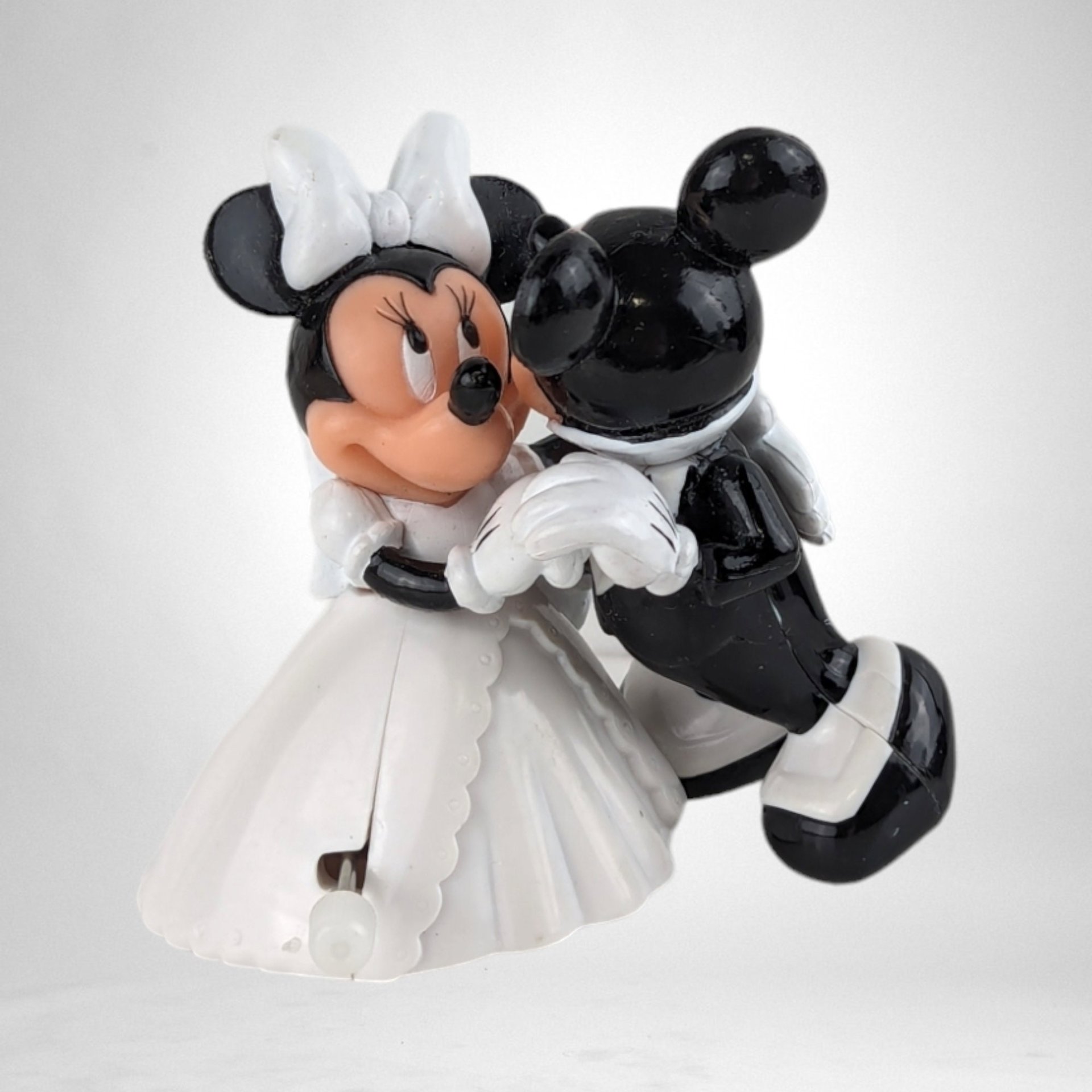 Disney Mickey and Minnie Wedding Dancing Wind Up Toy 