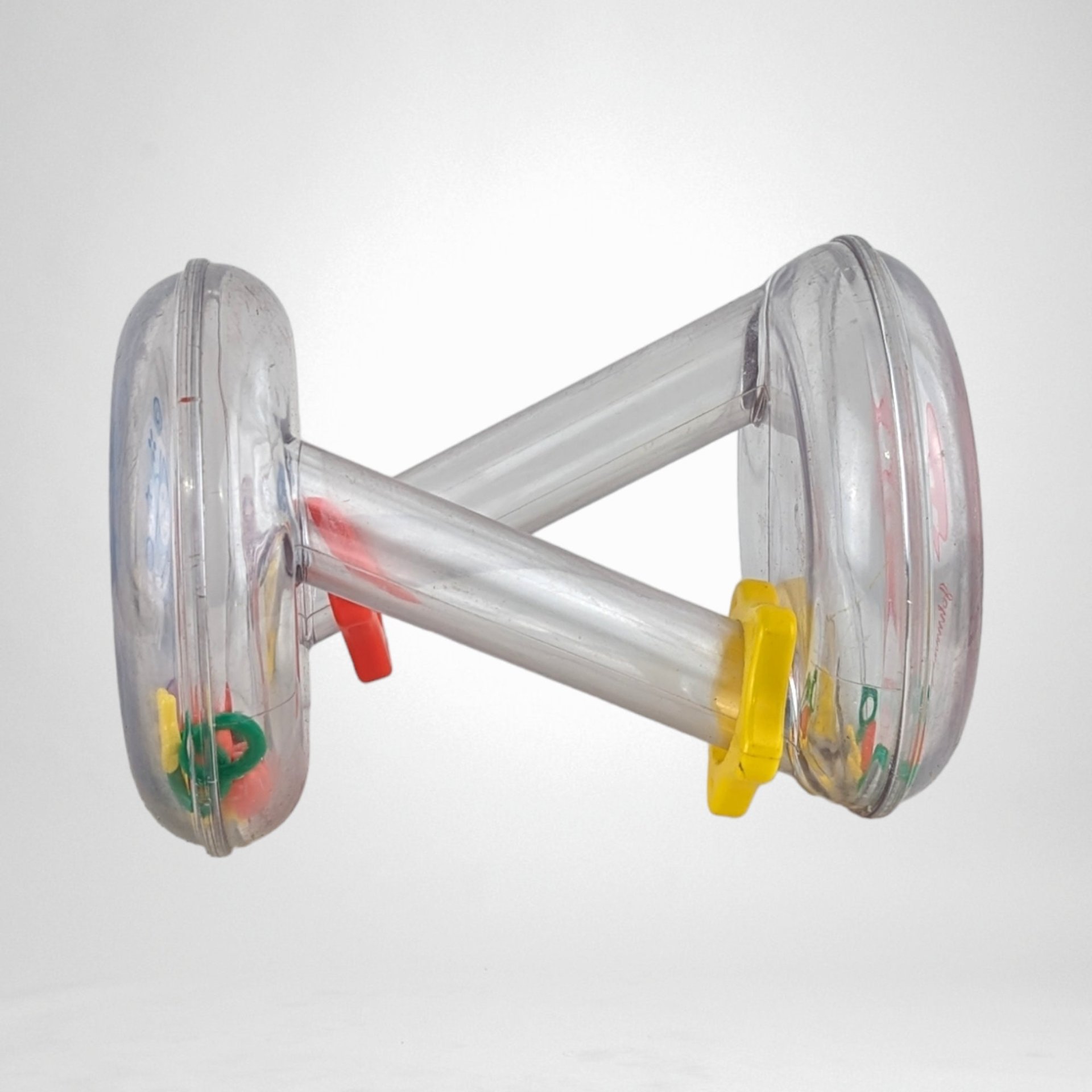 Vintage Johnson and Johnson Baby Rattle