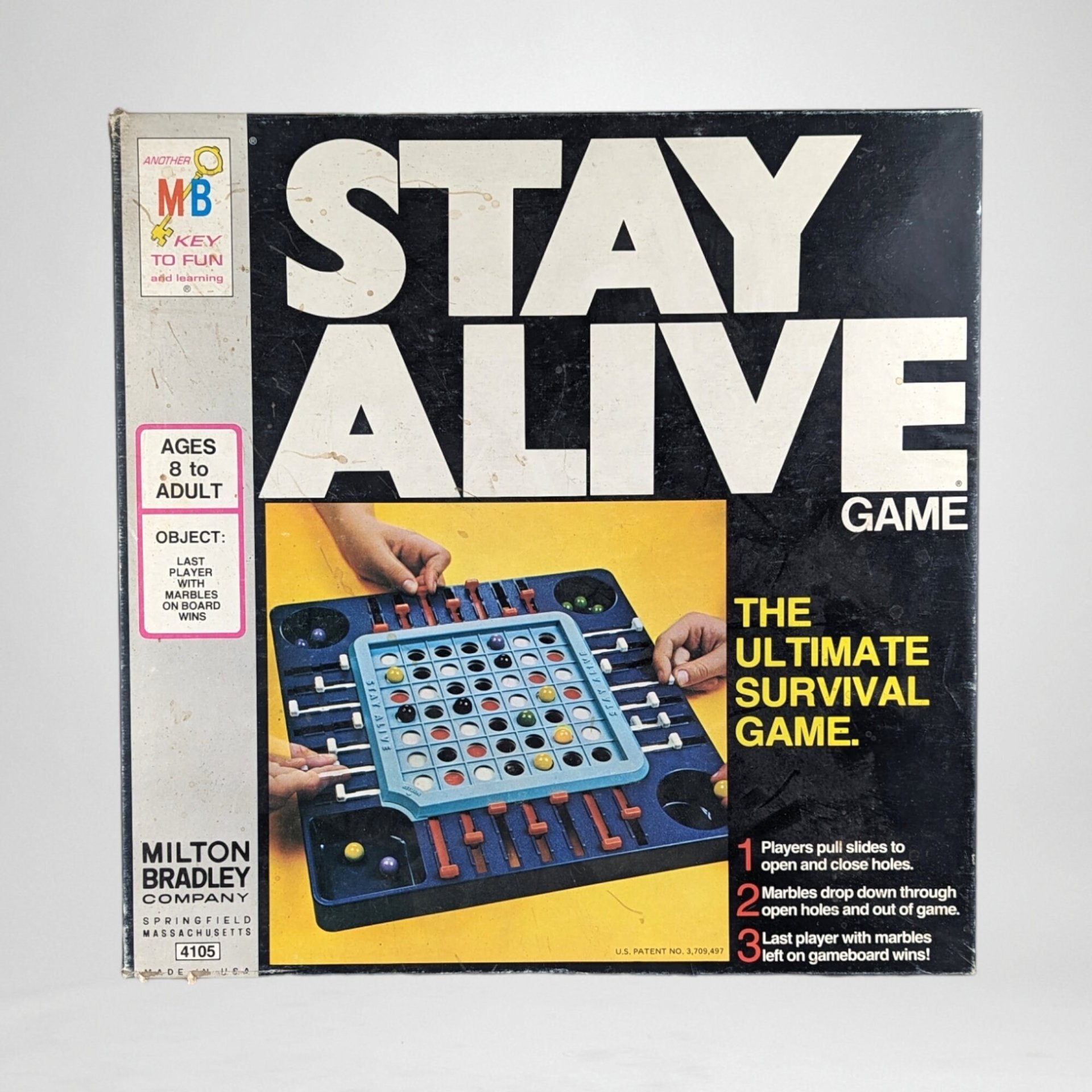 1971 Milton Bradley Stay Alive Game