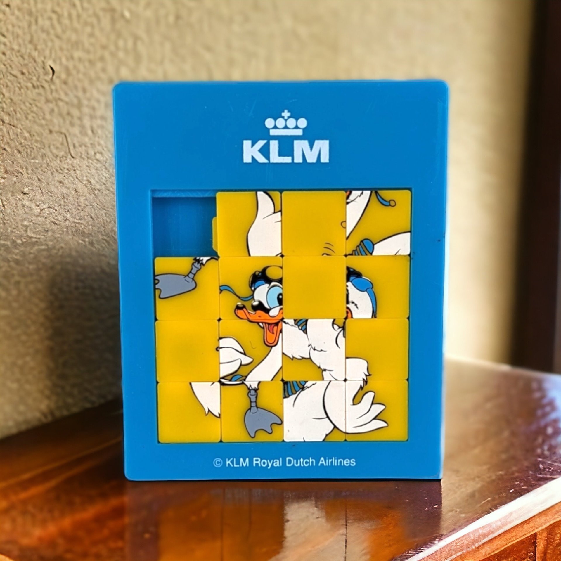 Donald Duck Puzzle Toy from KLM Royal Dutch Airlines
