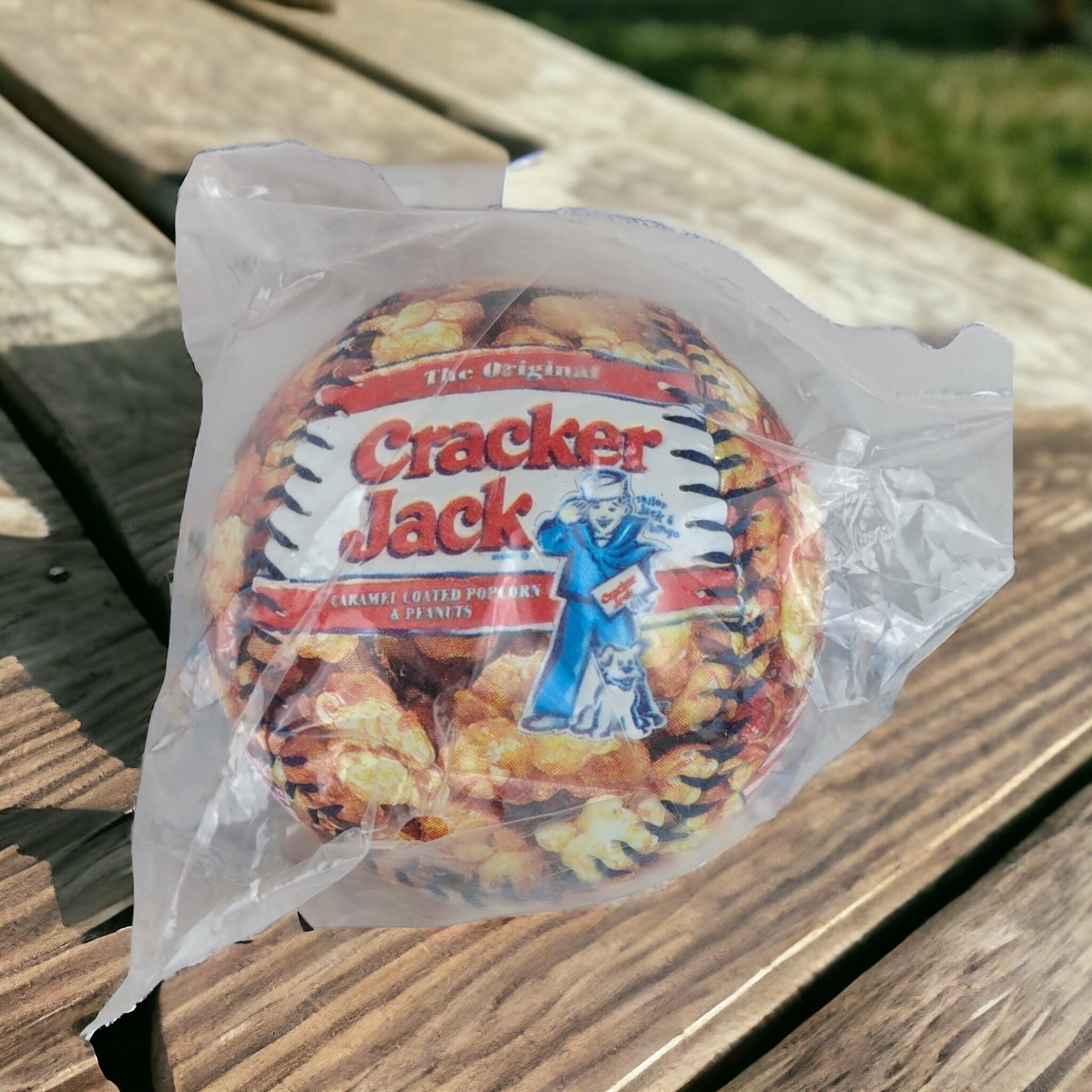 Vintage Cracker Jack Baseball in Original Packaging - Americana Collectible