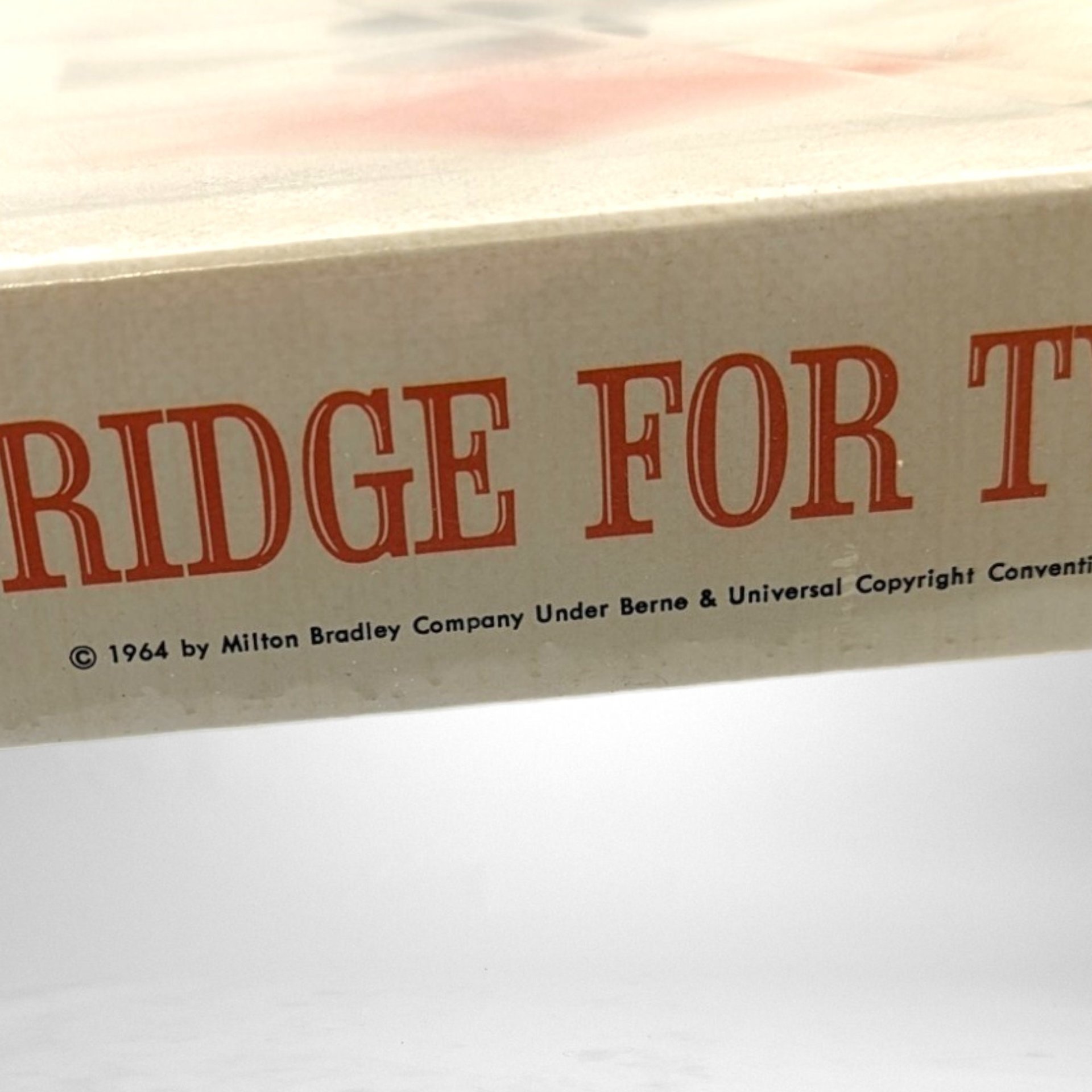 1964 Milton Bradley Chas H Goren's Bridge For 2 