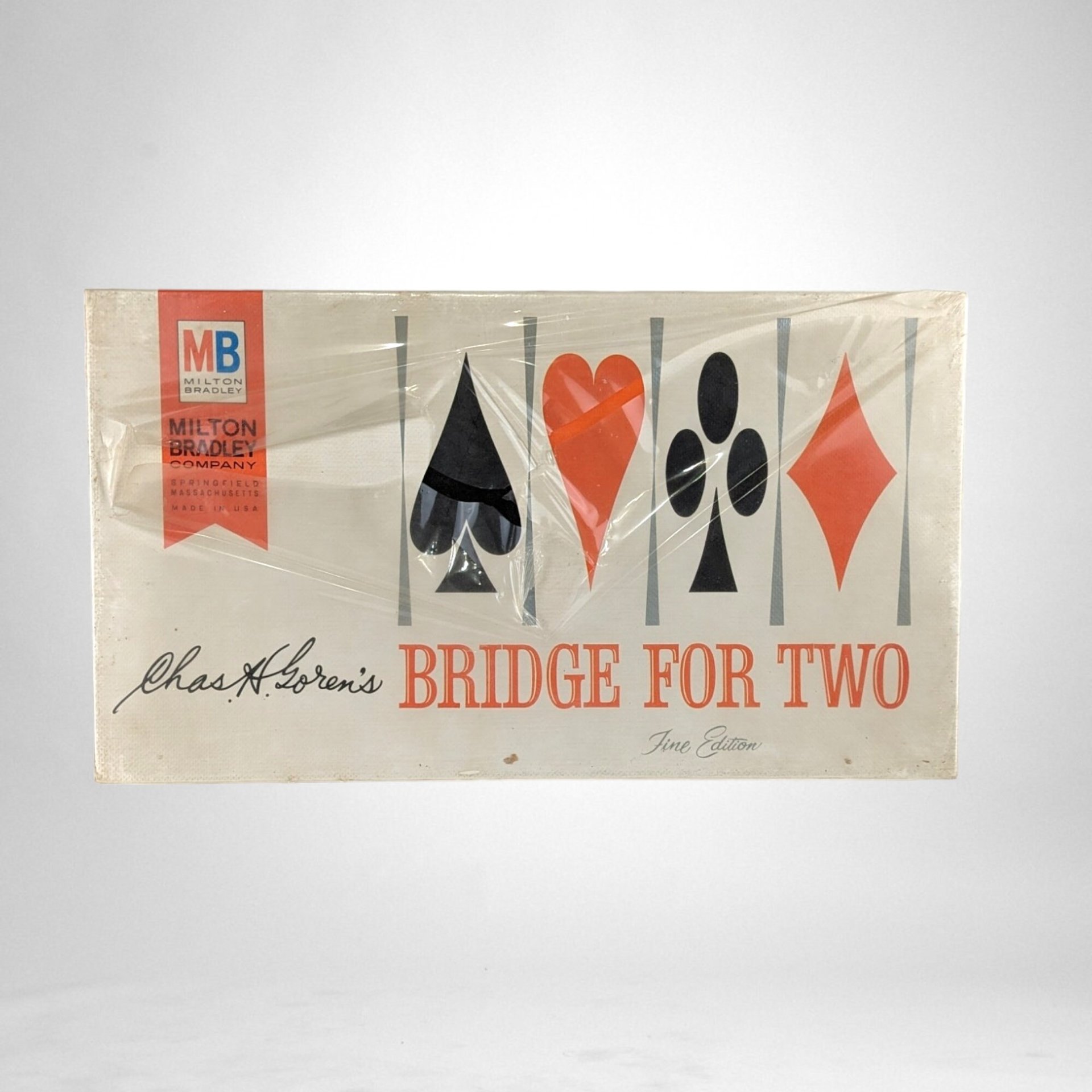 1964 Milton Bradley Chas H Goren's Bridge For 2 