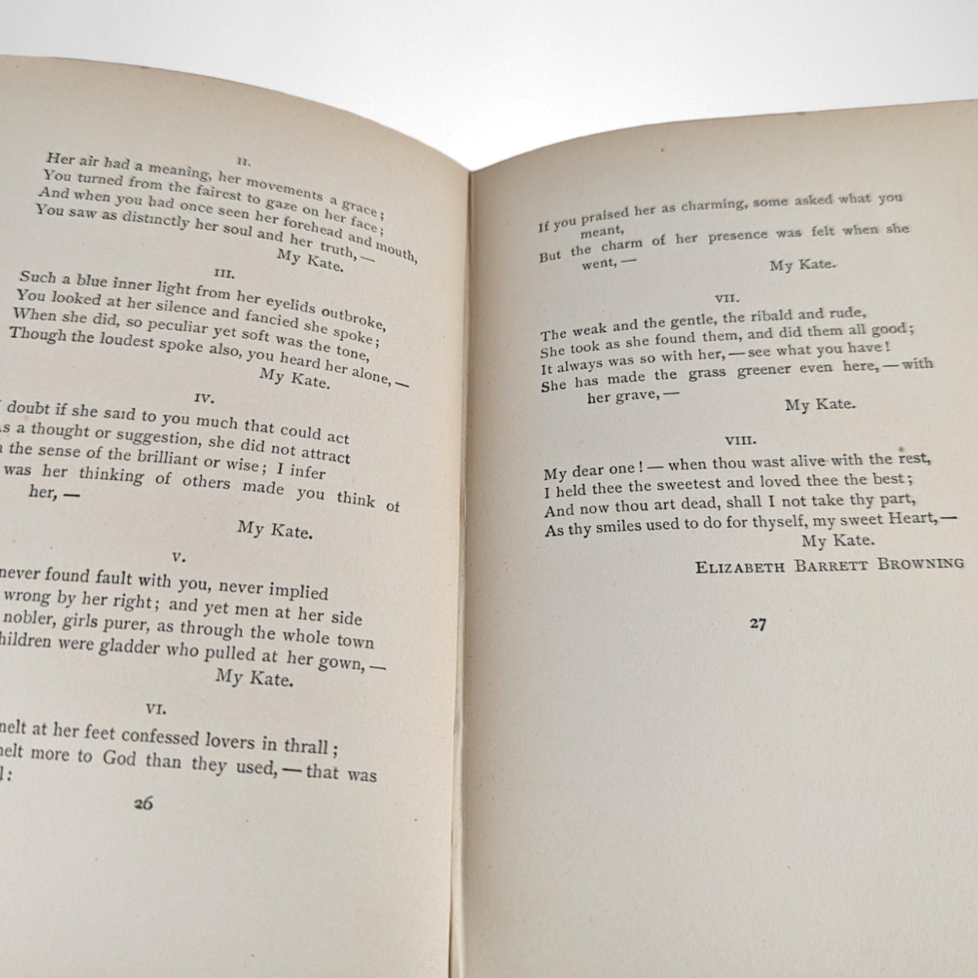 1894 Because I Love you Poems of Love by Anna E. Mack, Hardcover Book