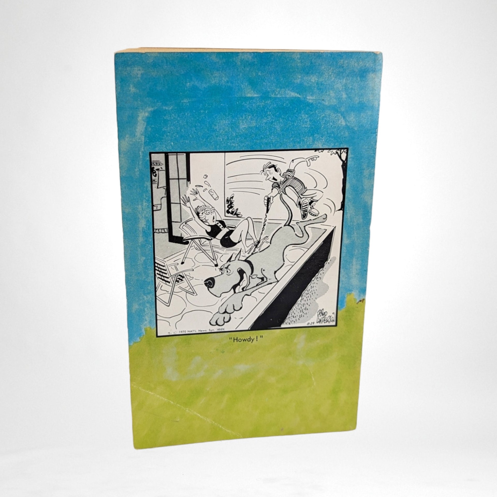 1978 Marmaduke Digs In Softcover Book, Brad Anderson