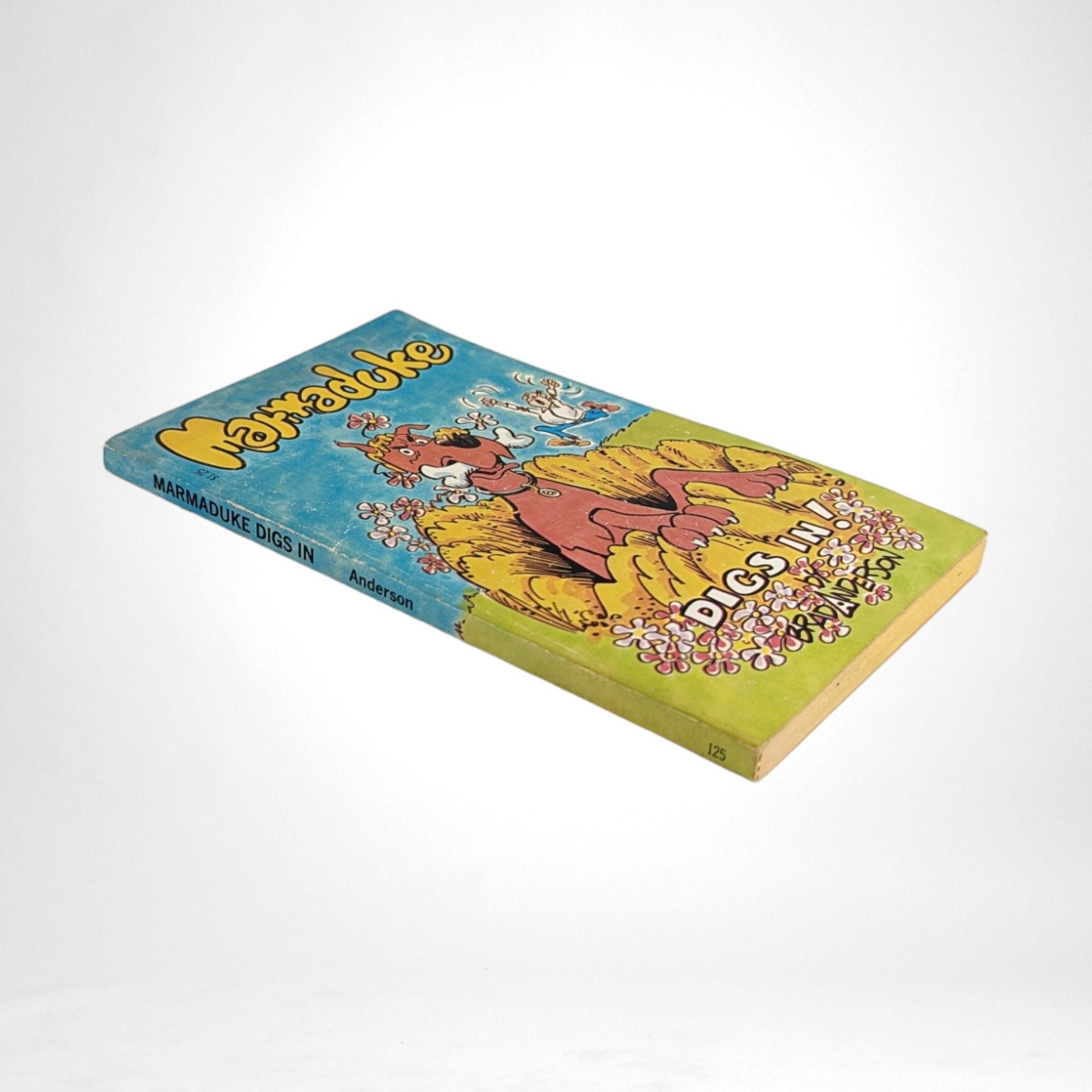 1978 Marmaduke Digs In Softcover Book, Brad Anderson