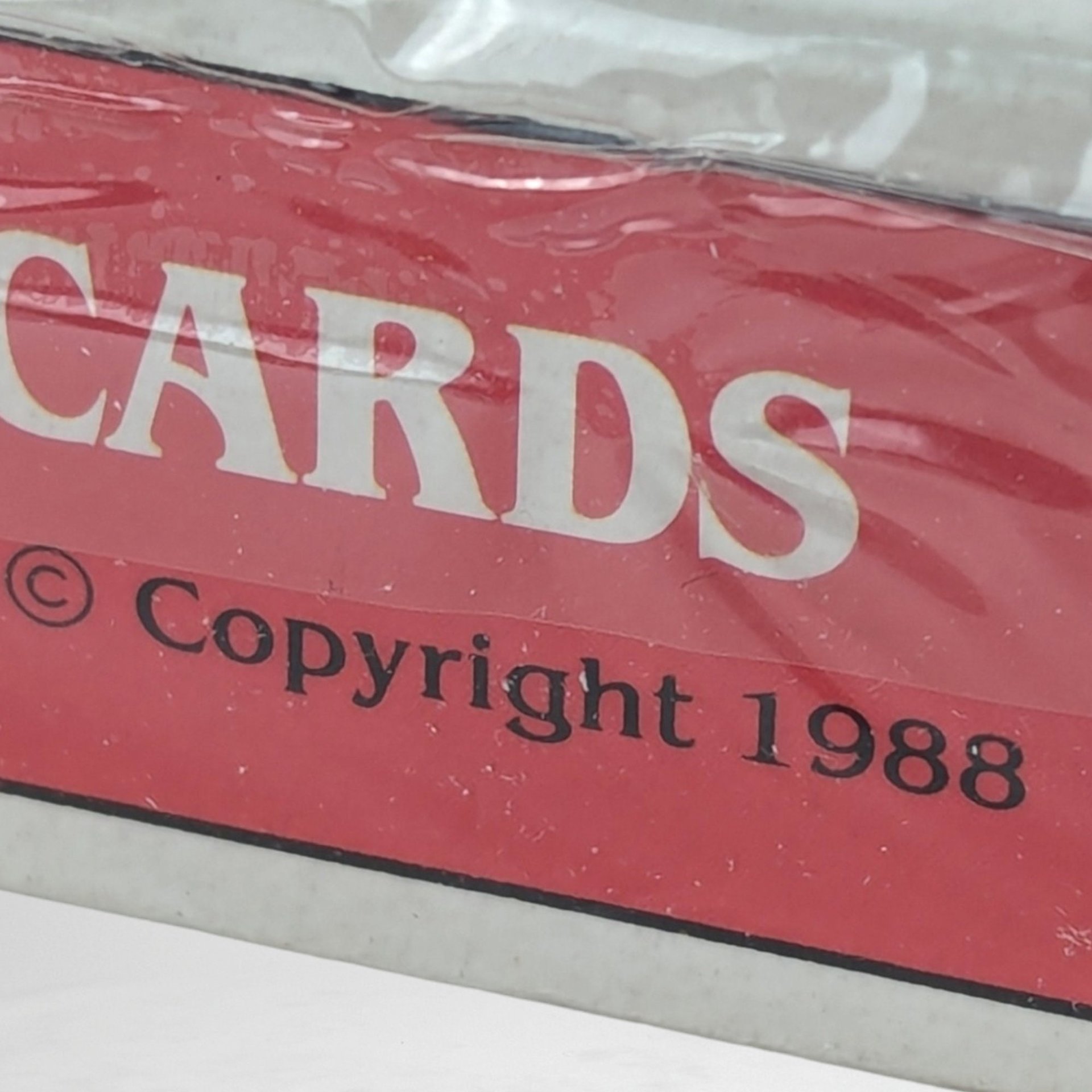 1988 Over the Hill Jumbo Playing Cards, New in Package