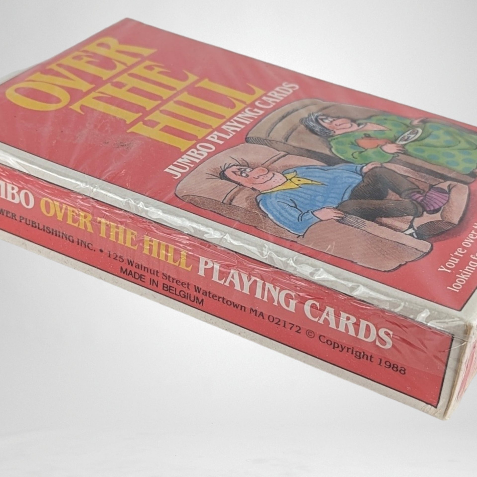 1988 Over the Hill Jumbo Playing Cards, New in Package