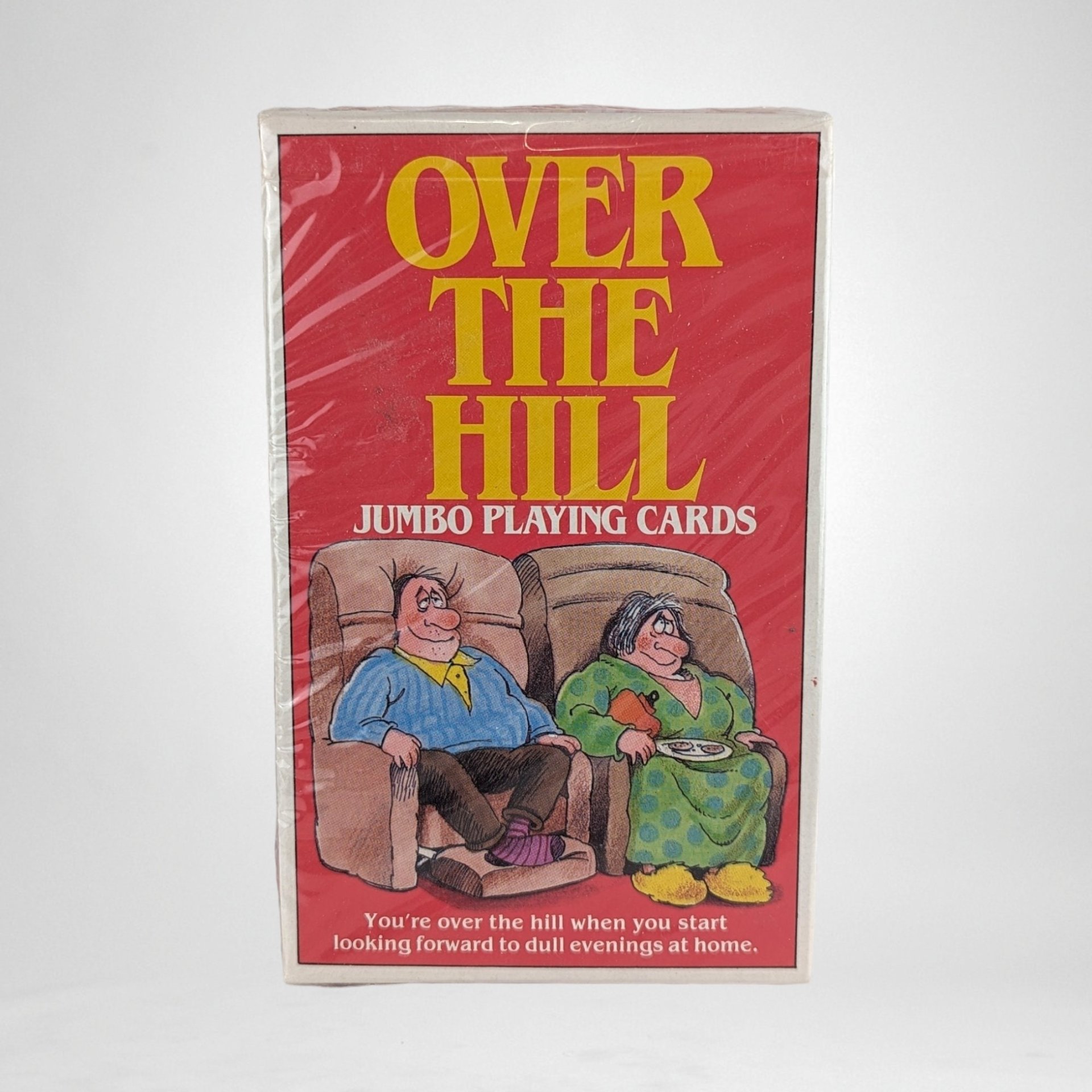 1988 Over the Hill Jumbo Playing Cards, New in Package