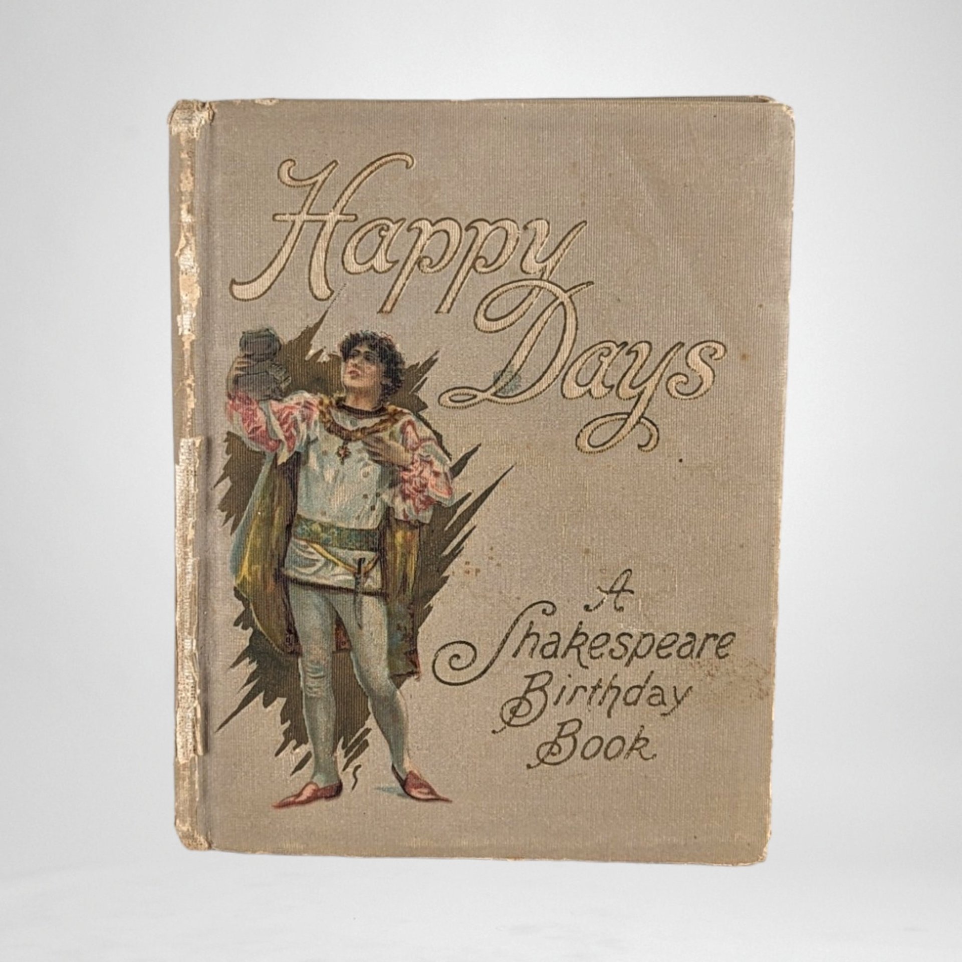 Antique Happy Days A Shakespeare Birthday Book