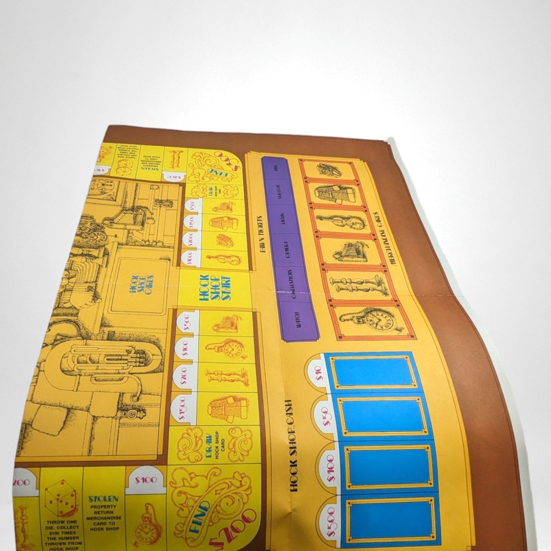 Vintage Whitman Hock Shop Board Game