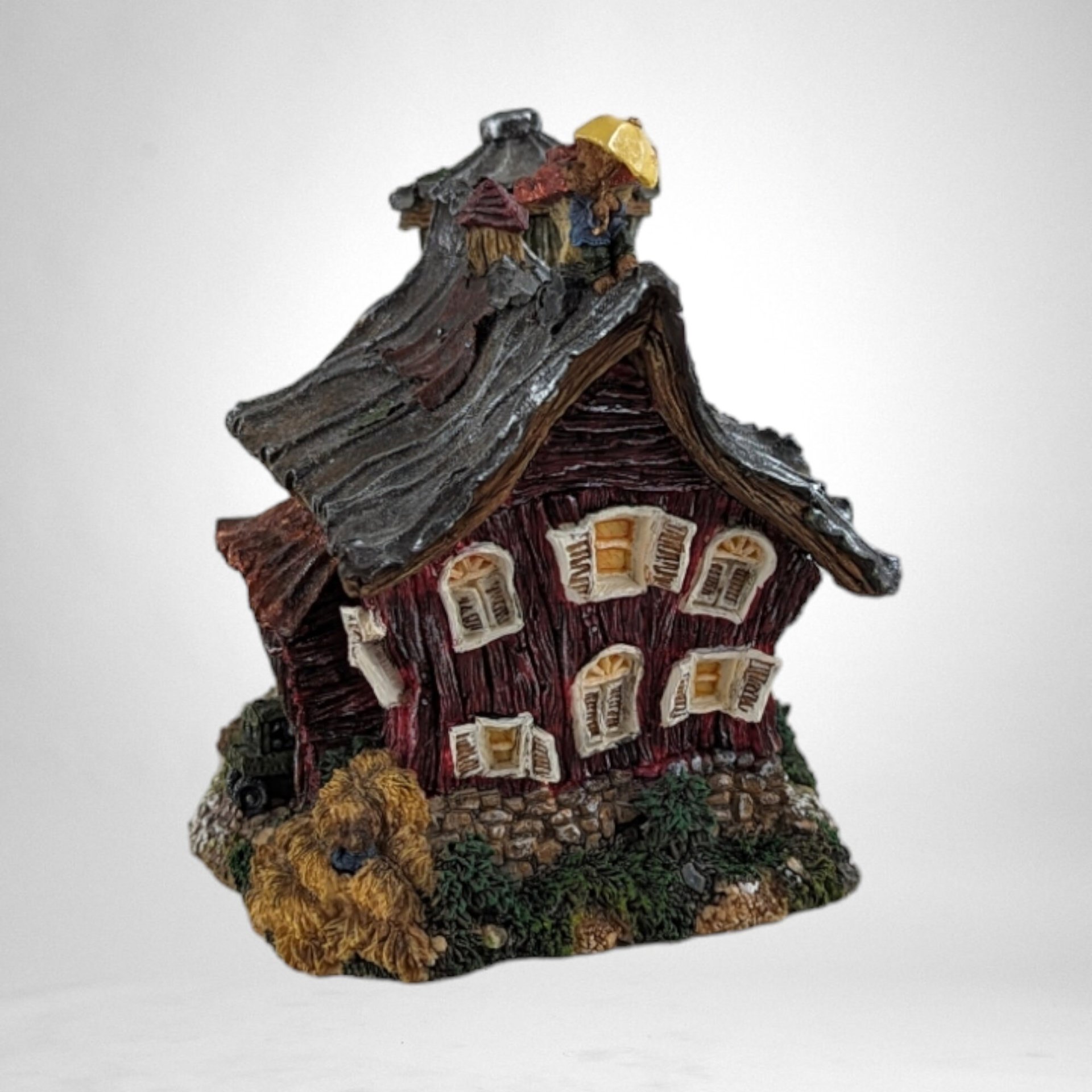 2001 Boyds Bearly-Built Village, Old MacDonald's Barn