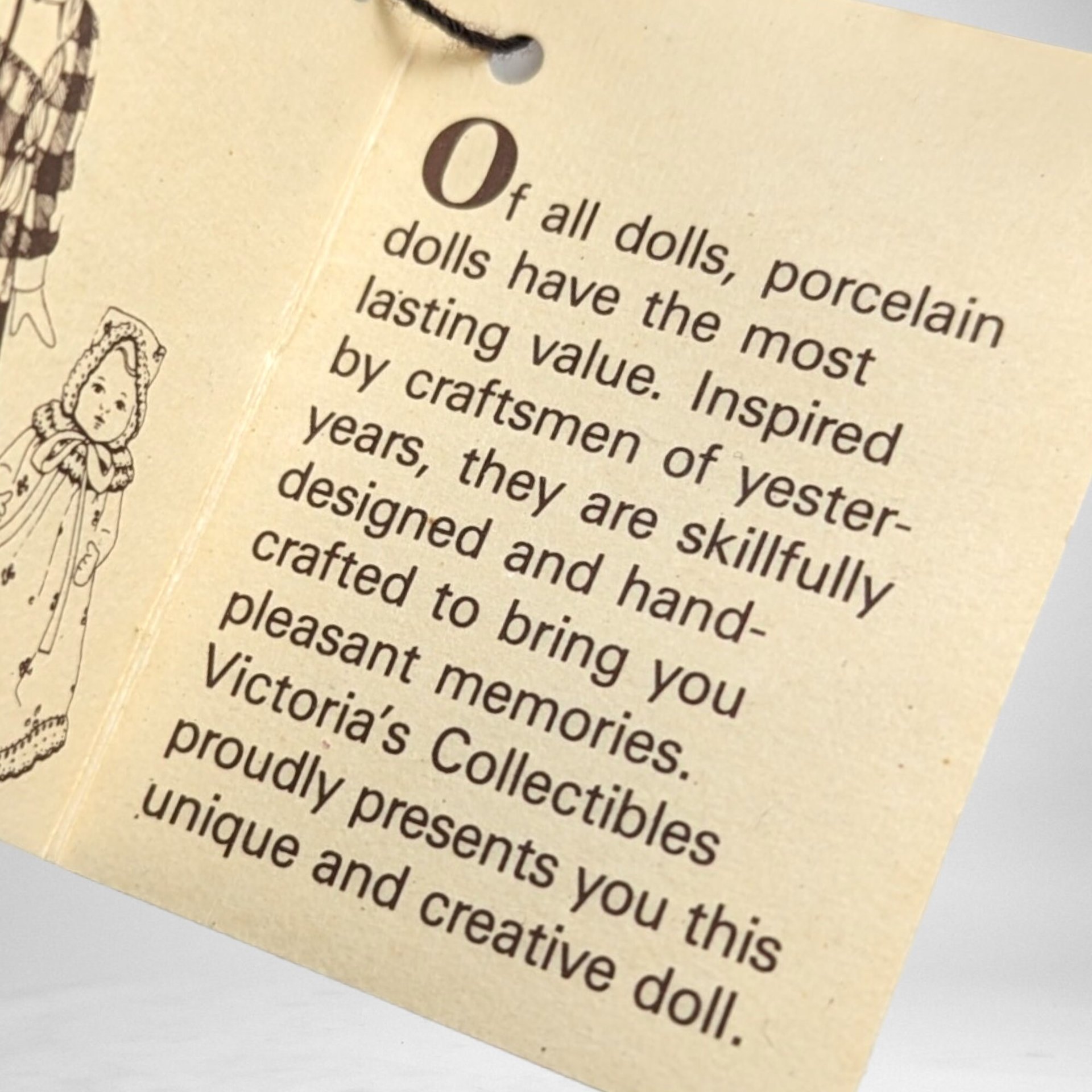 Vintage Victoria 7" Collectible Pierrot Clown Doll