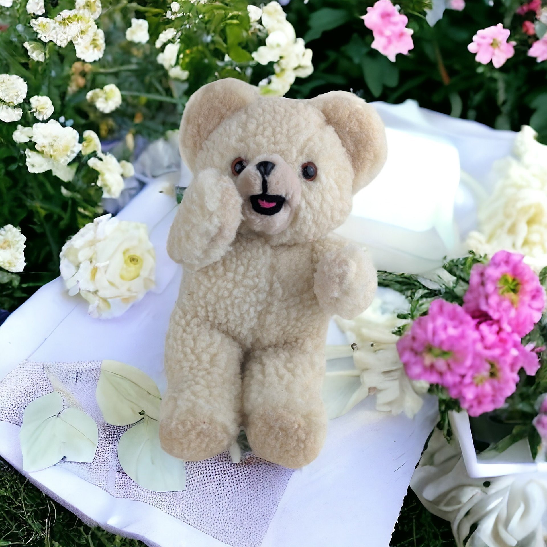 Vintage 10" 1985 Snuggle Bear, Lever Brothers