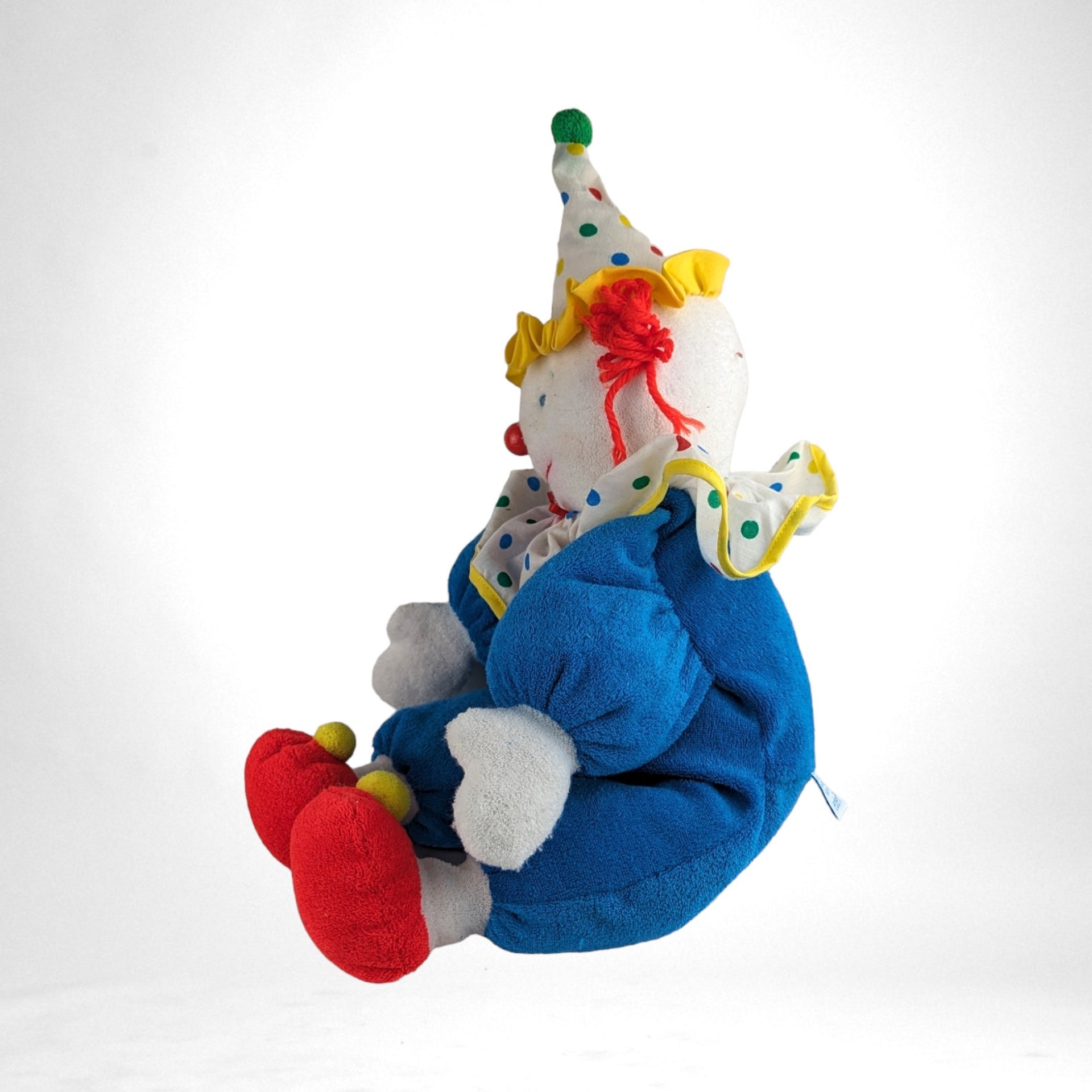 Vintage Eden 18" Plush Clown Toy